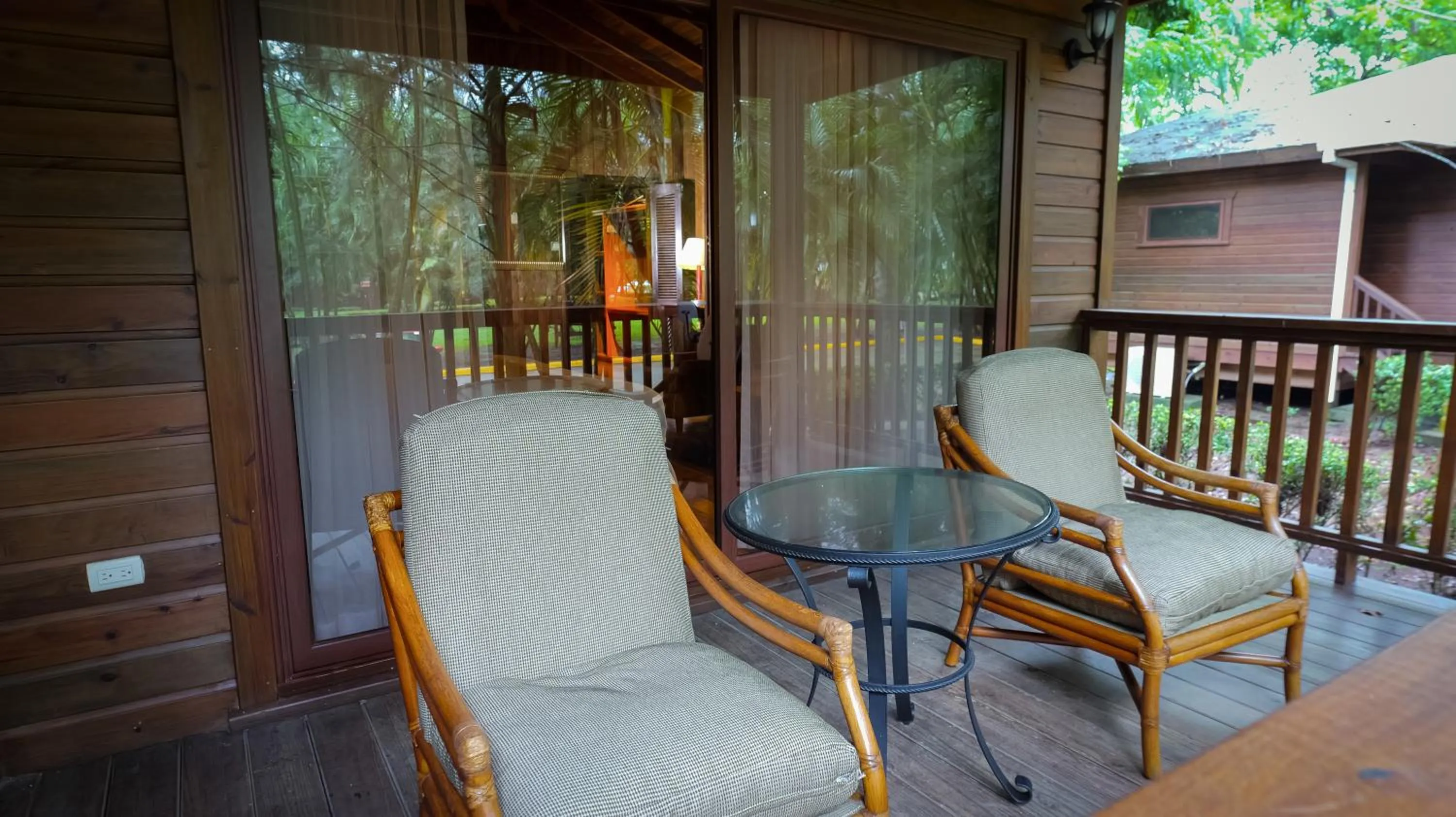 Patio in La Ensenada Beach Resort