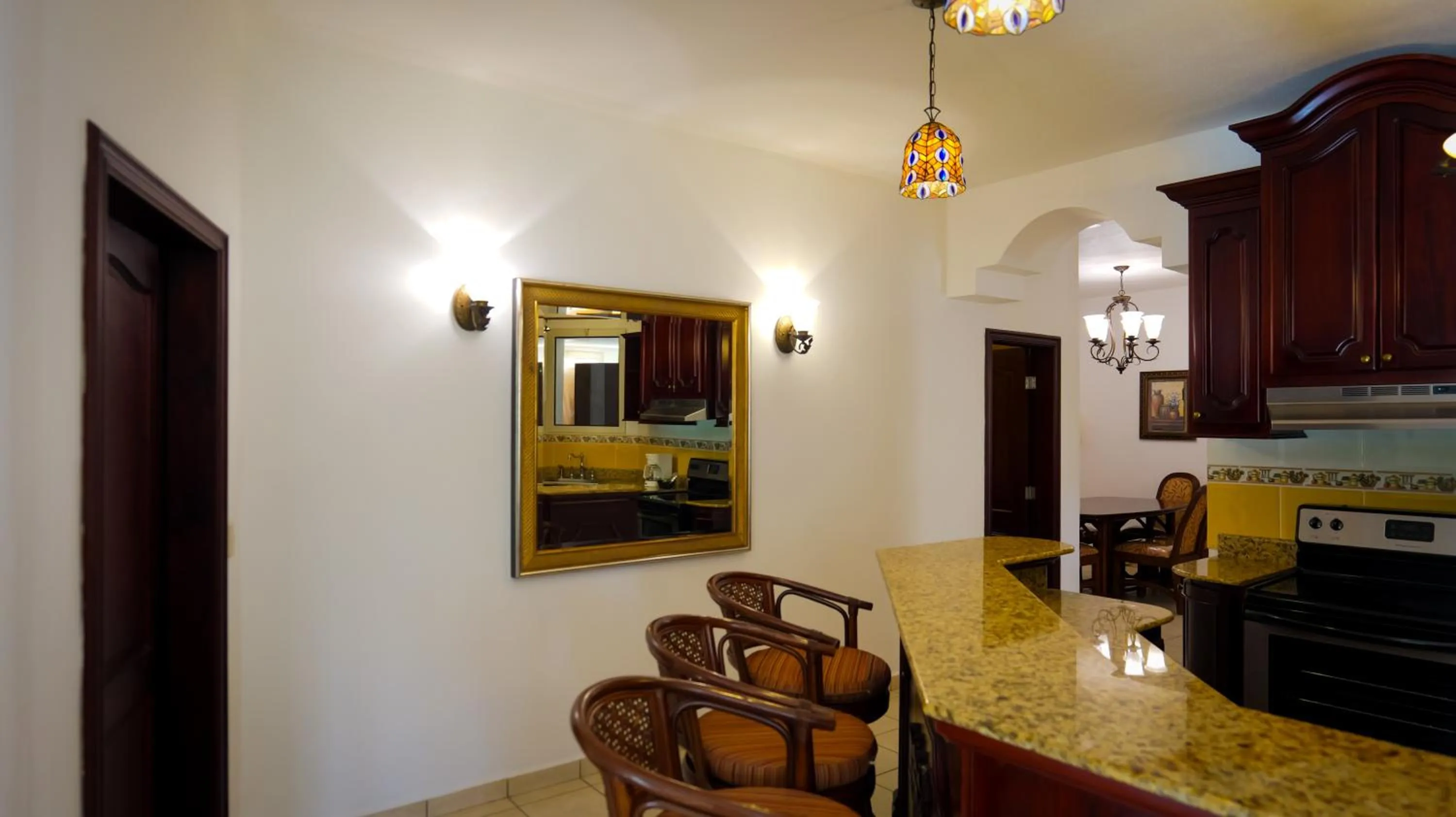 Kitchen or kitchenette in La Ensenada Beach Resort
