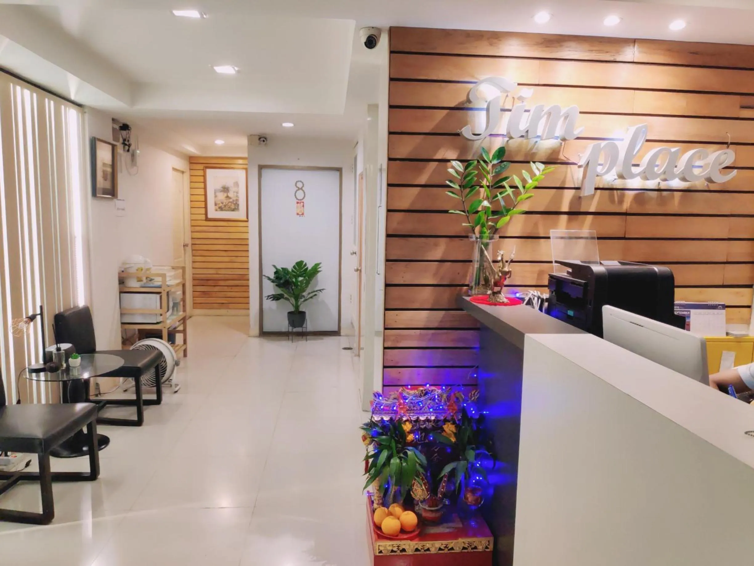 Lobby or reception in Tim Place - BTS Phra Khanong
