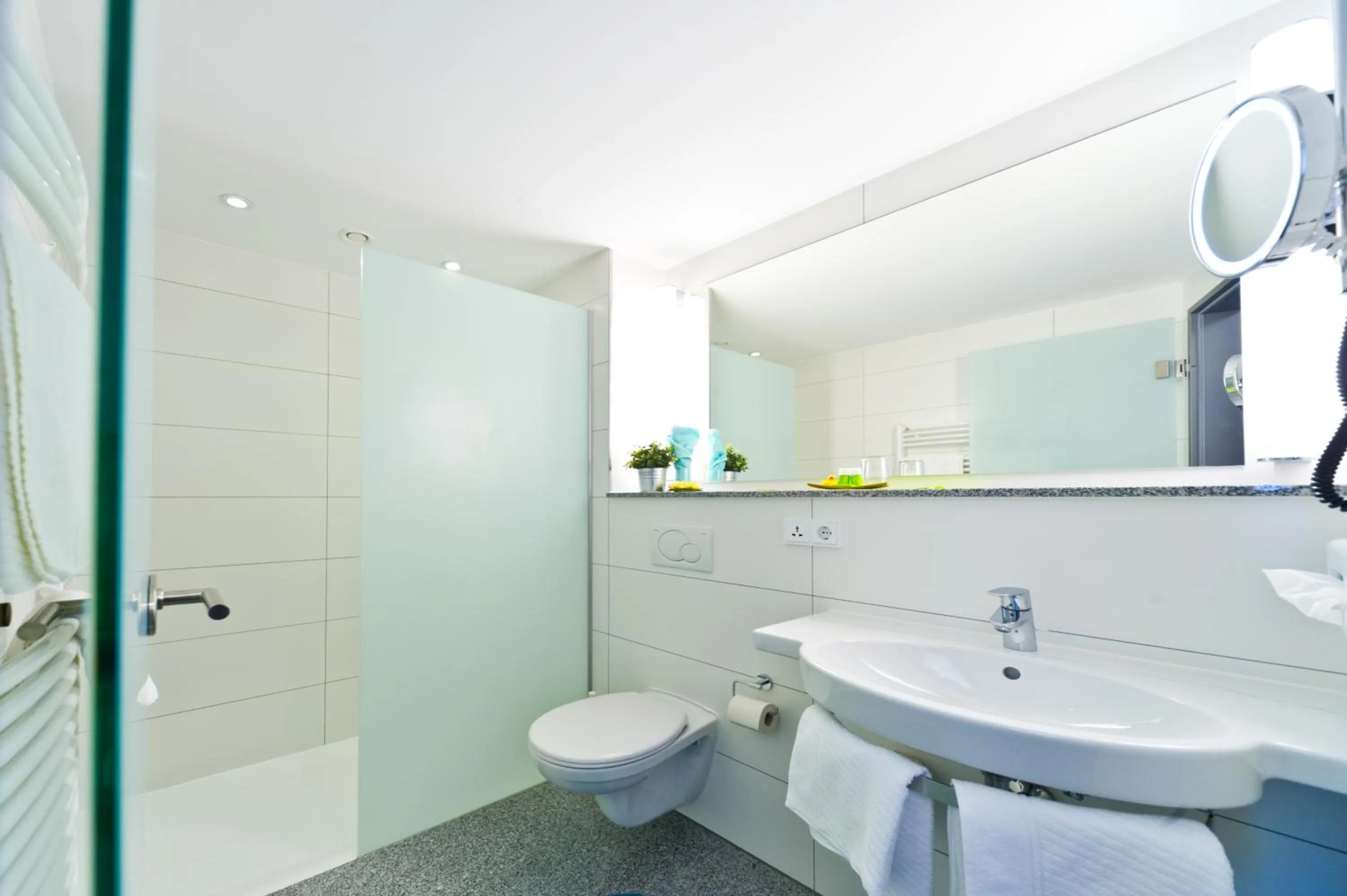 Bathroom in Wohlfühl-Hotel Neu Heidelberg