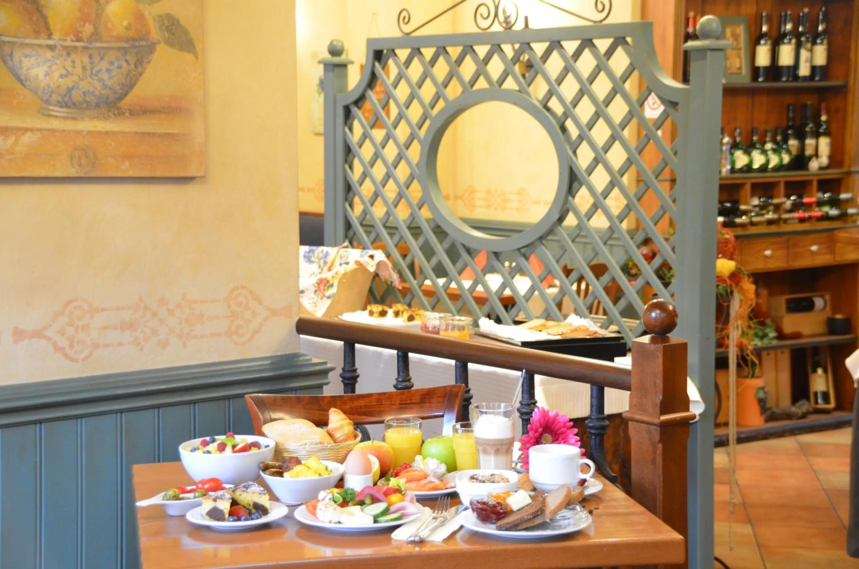 Restaurant/places to eat in Wohlfühl-Hotel Neu Heidelberg