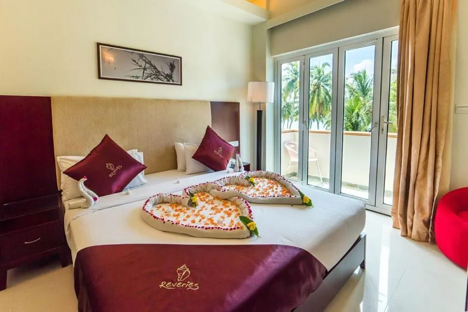 Bed in Reveries Maldives