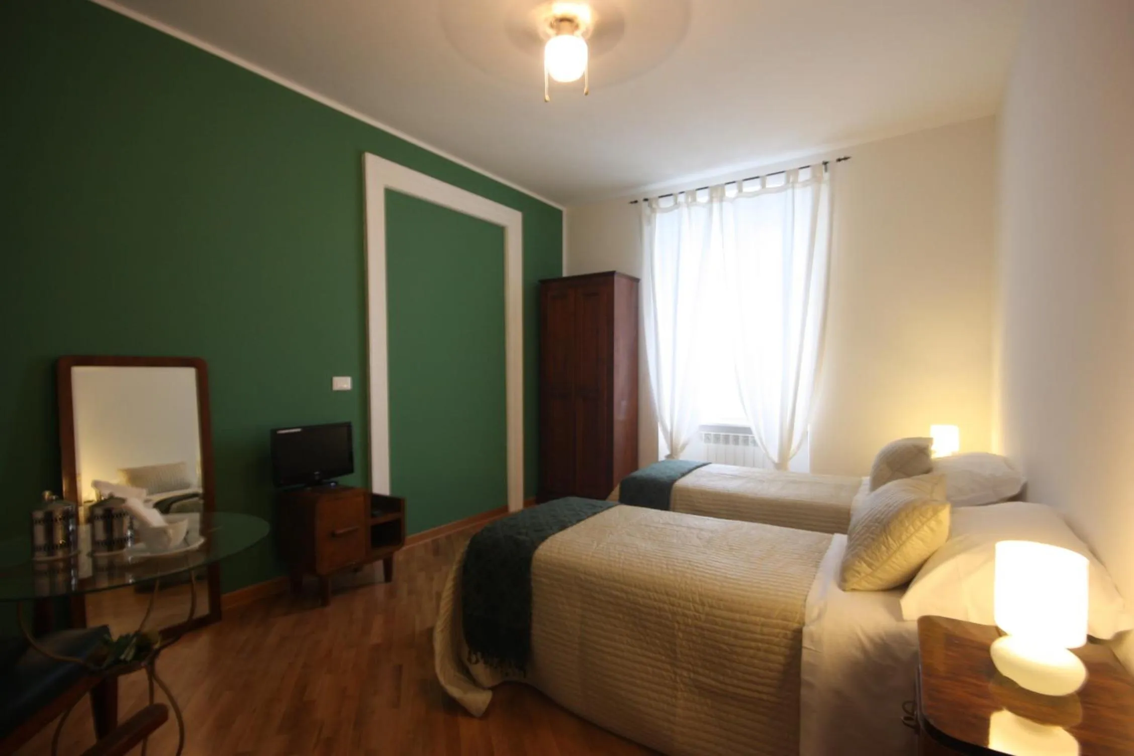 Photo of the whole room, Bed in Palazzo Brigido