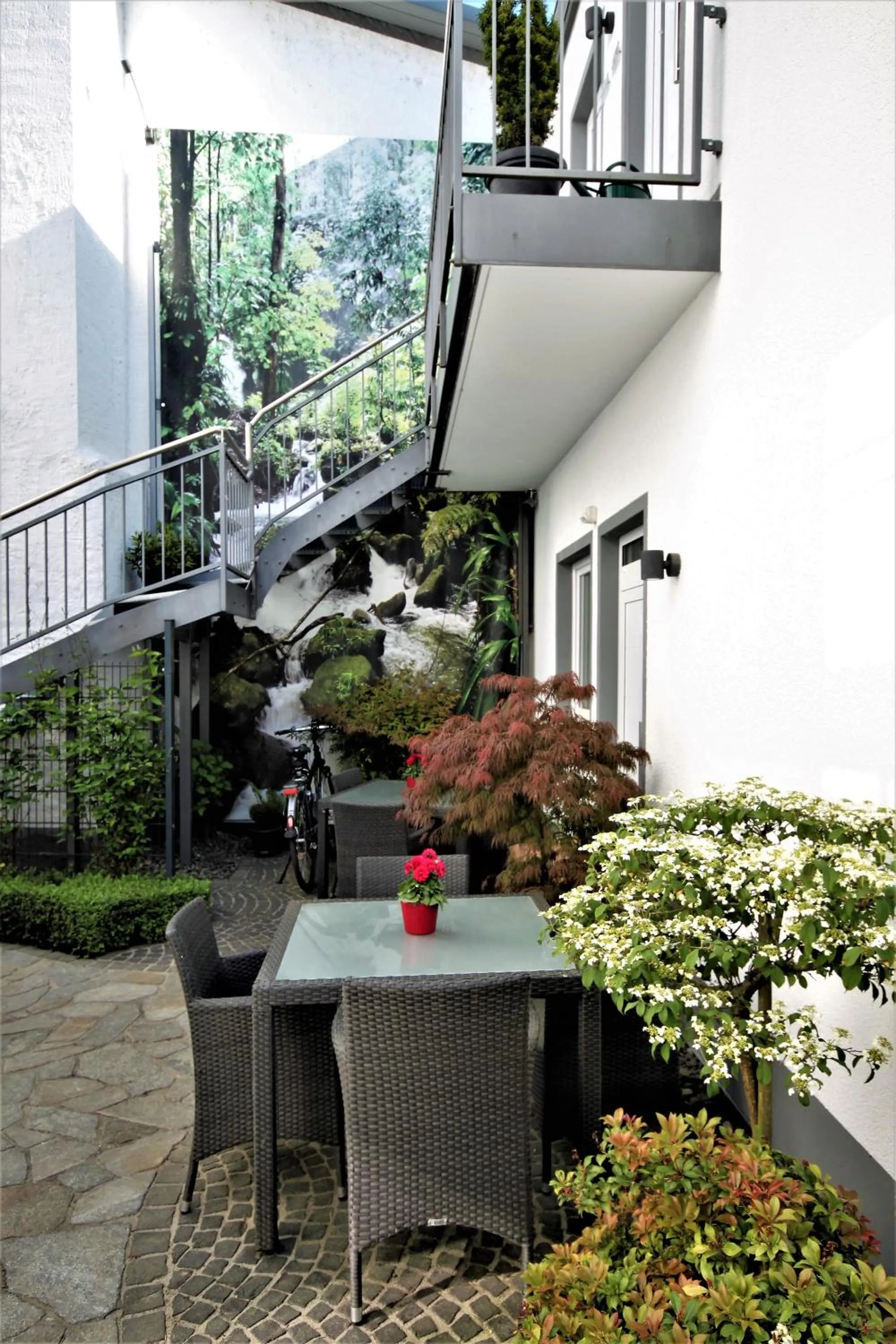 Patio in Feriendomizil am Lindenplatz