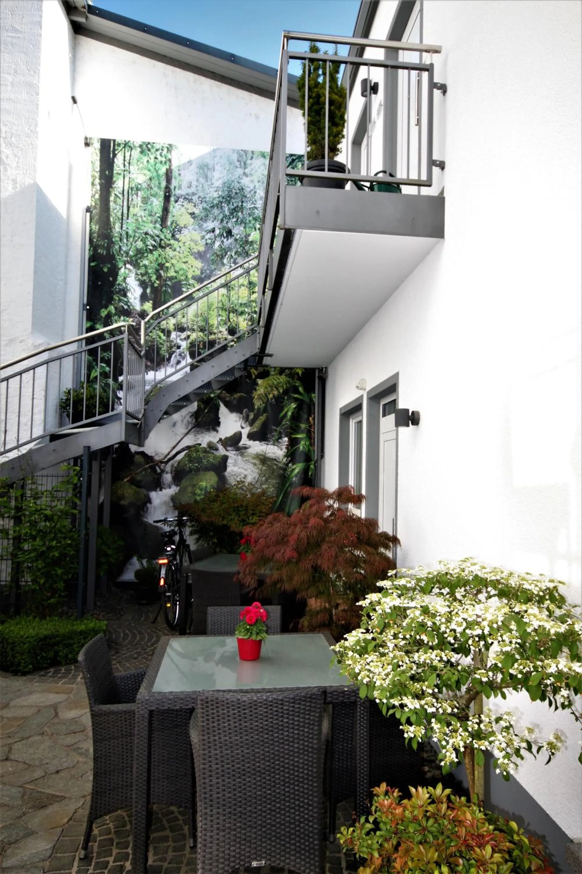 Patio in Feriendomizil am Lindenplatz