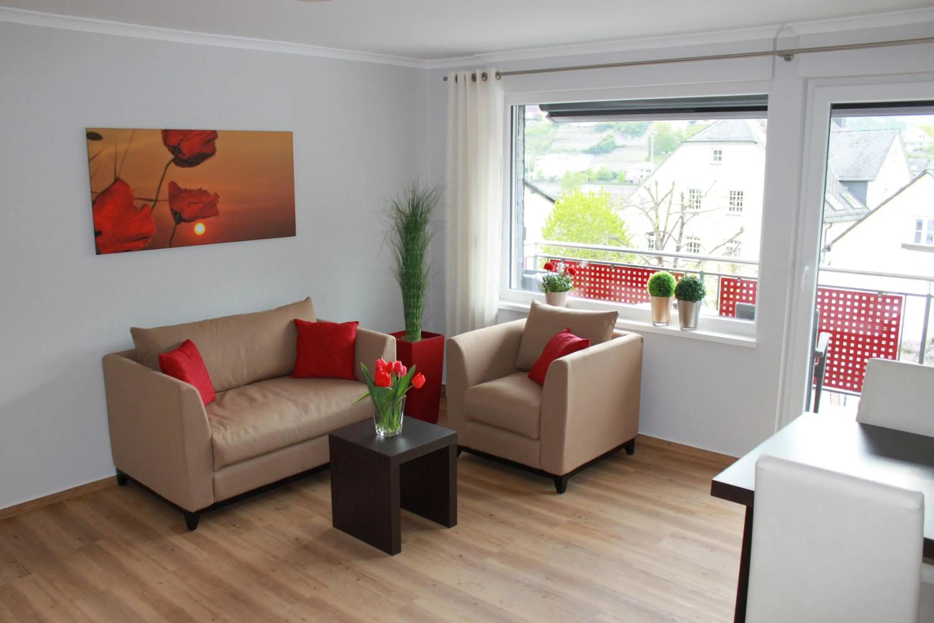 Living room in Feriendomizil am Lindenplatz