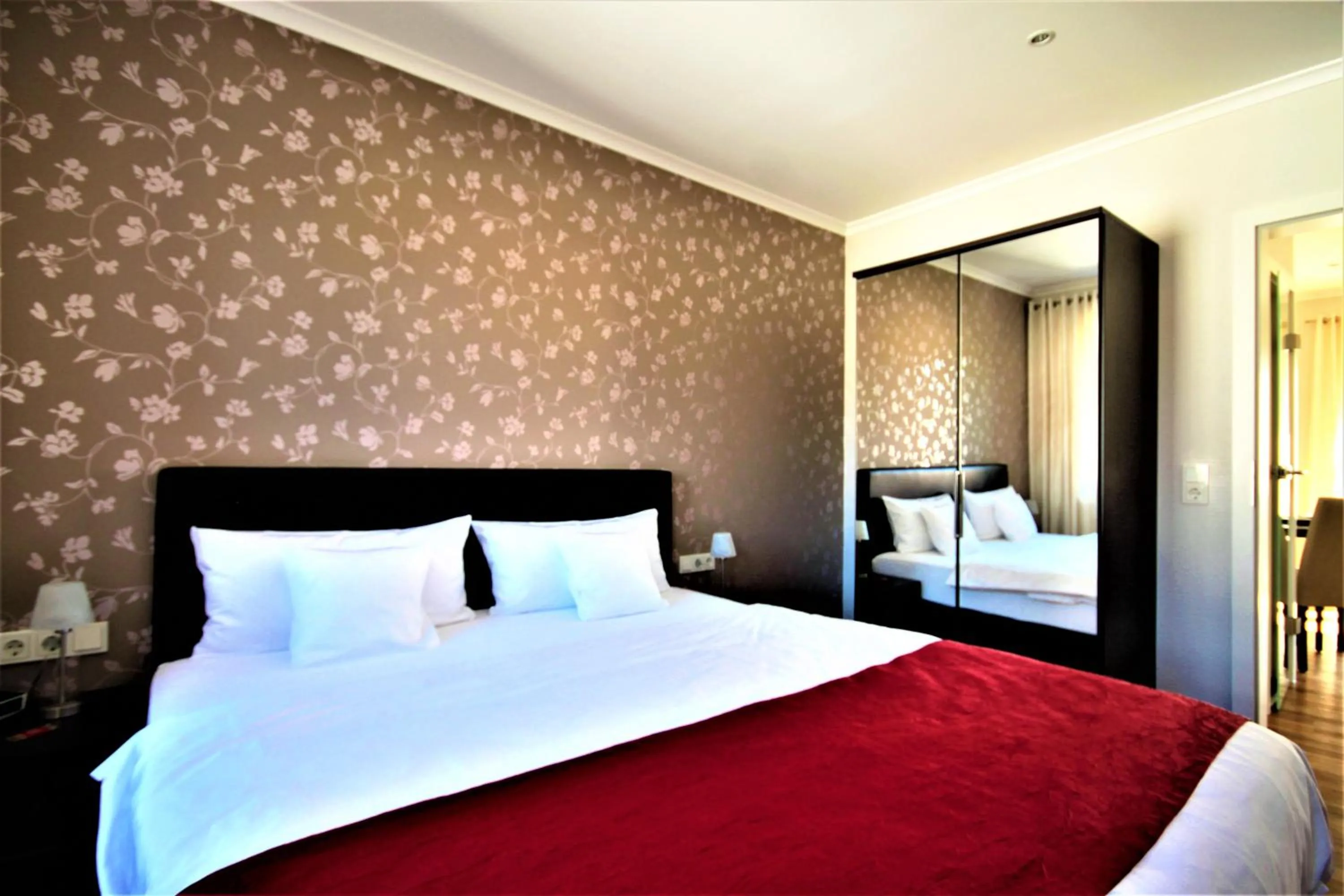 Photo of the whole room, Bed in Feriendomizil am Lindenplatz