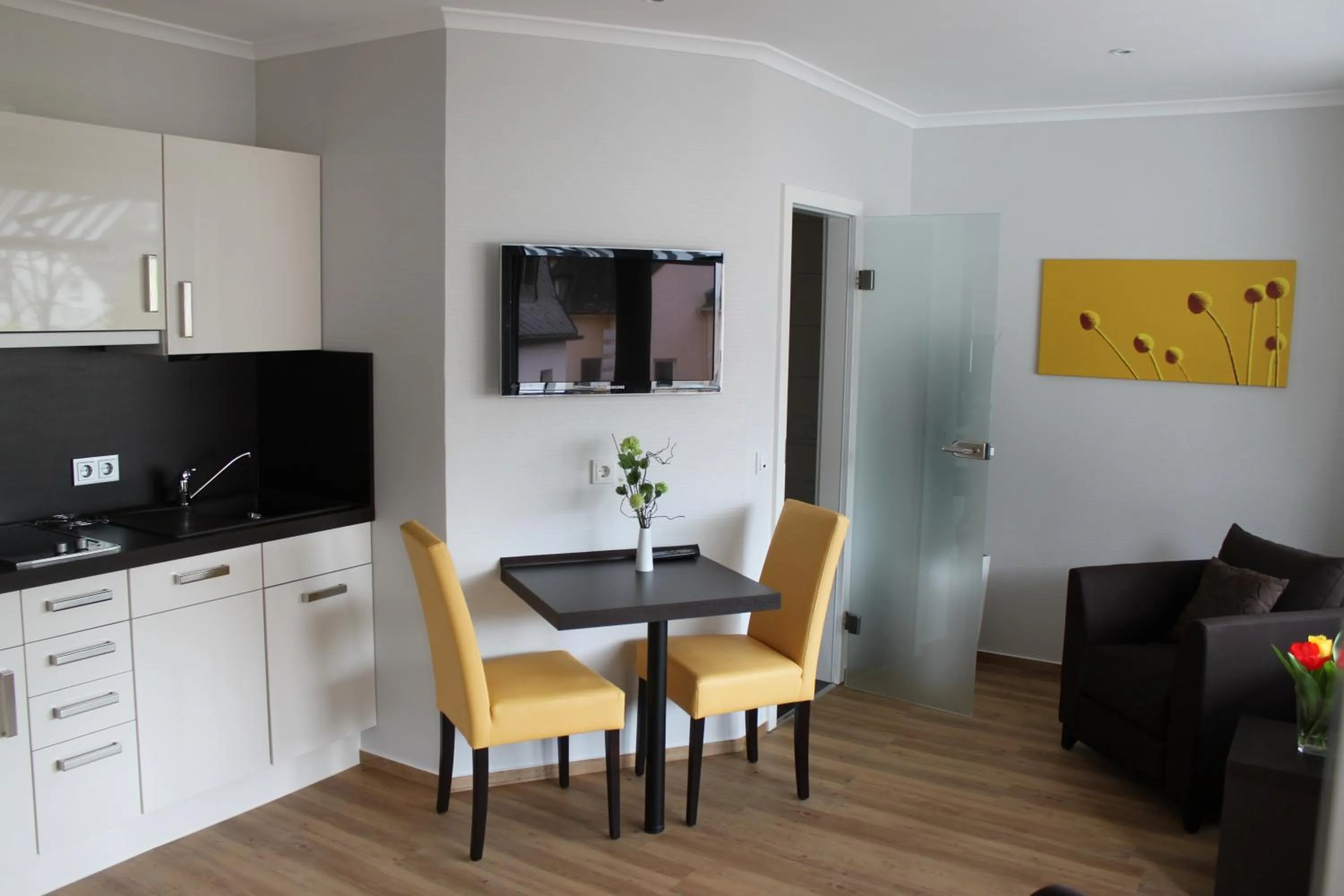 Dining area in Feriendomizil am Lindenplatz