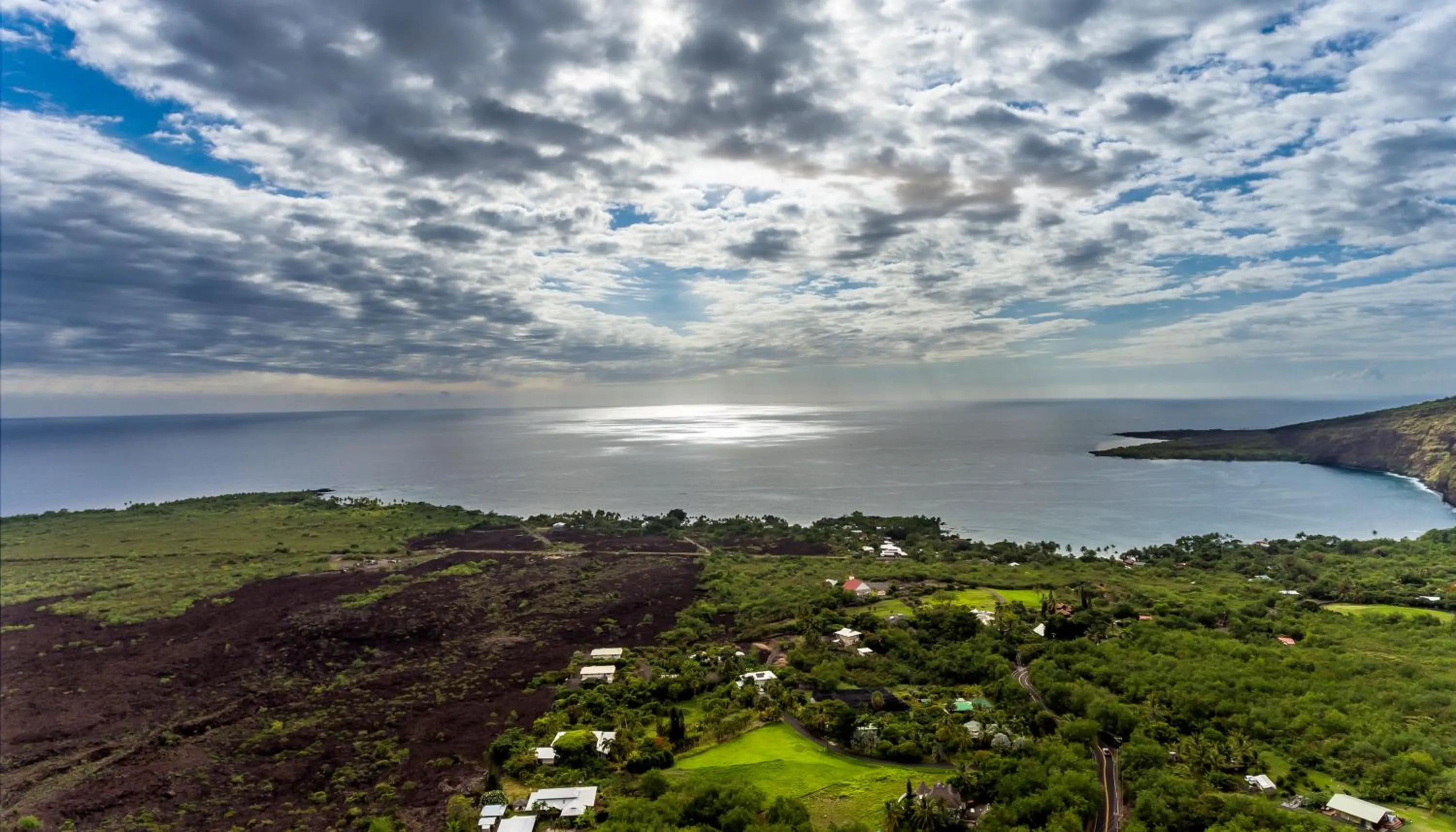 Bird's eye view in Luana Inn