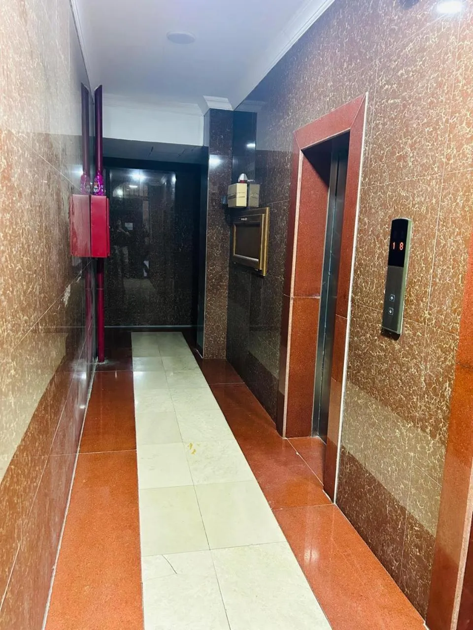 elevator in Sunday Hotel Baku