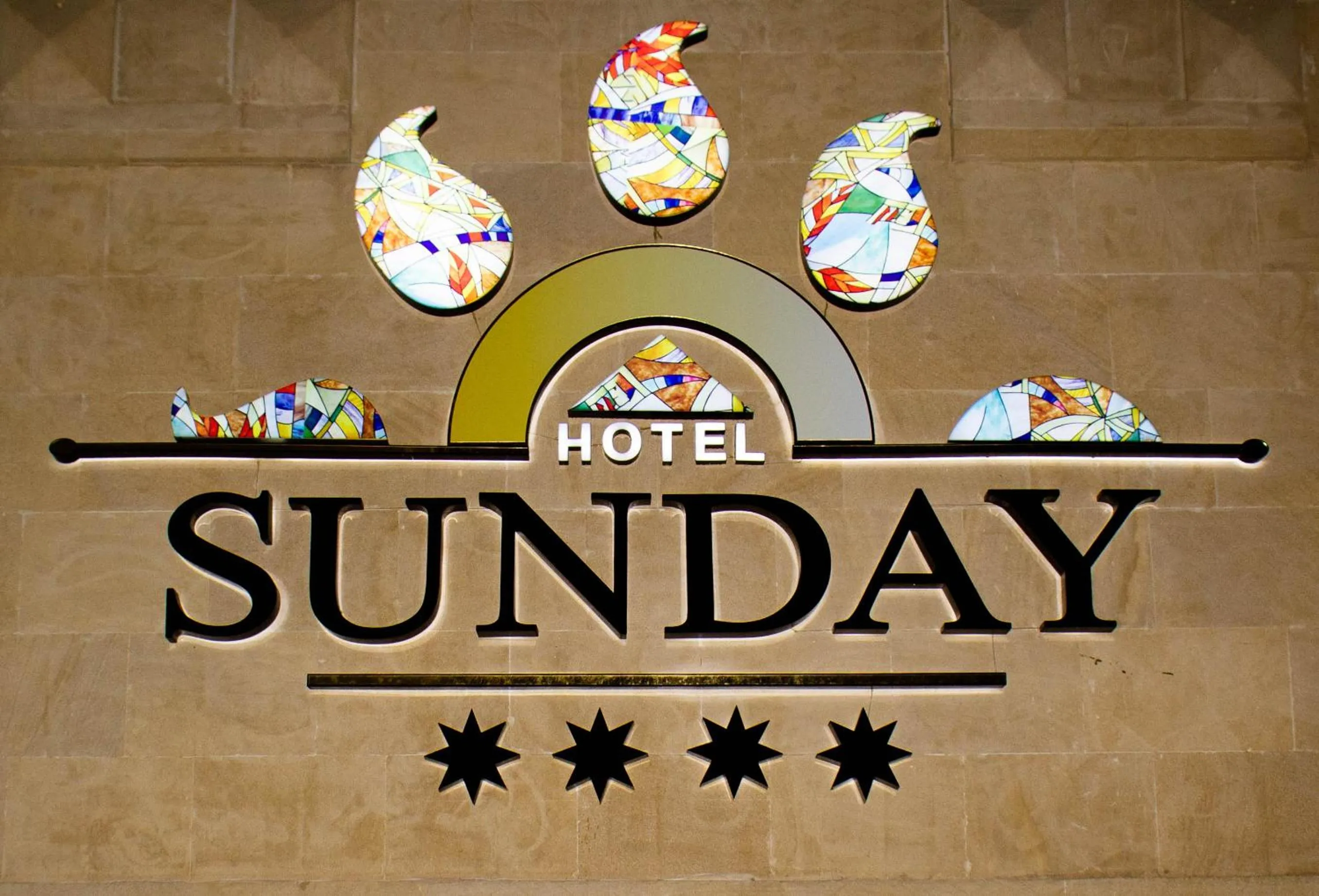 Property logo or sign in Sunday Hotel Baku