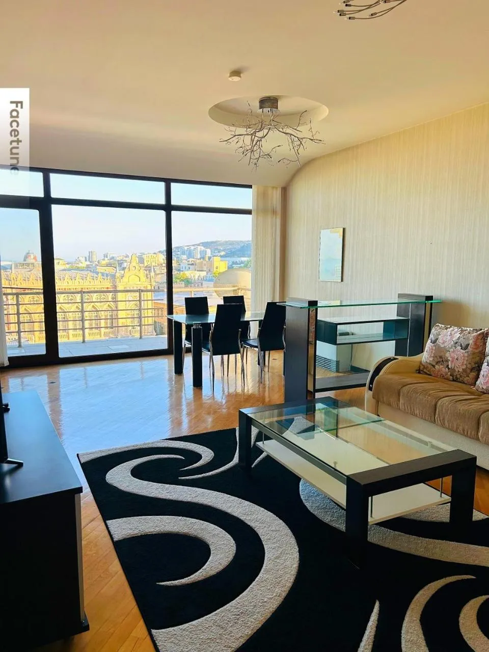 Seating area in Sunday Hotel Baku