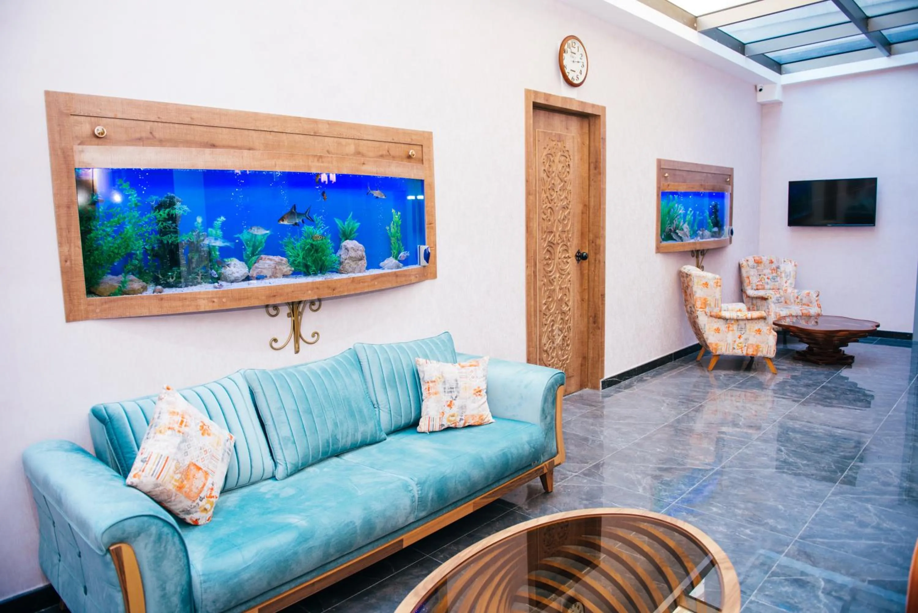 Seating area in Sunday Hotel Baku