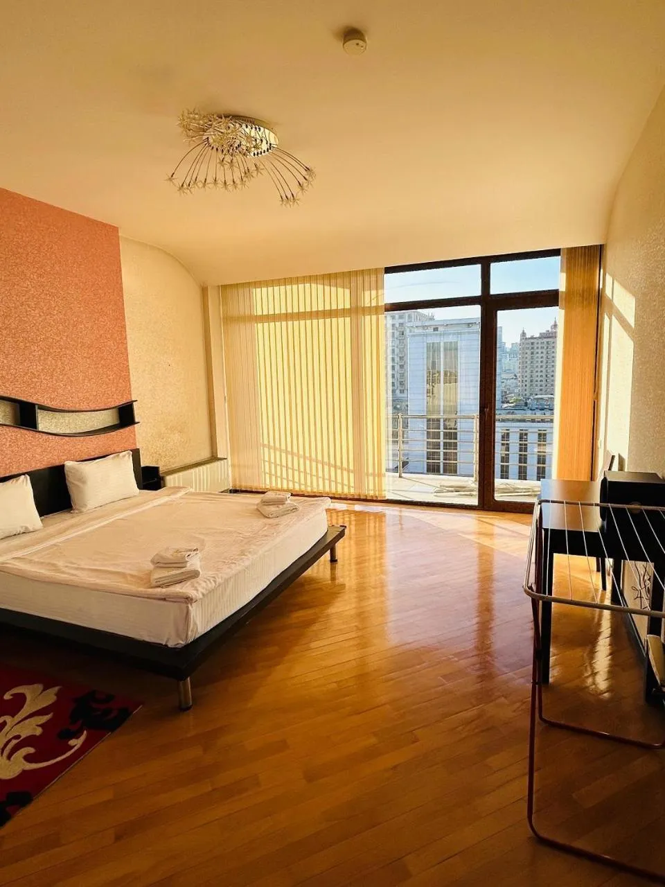 Bed in Sunday Hotel Baku