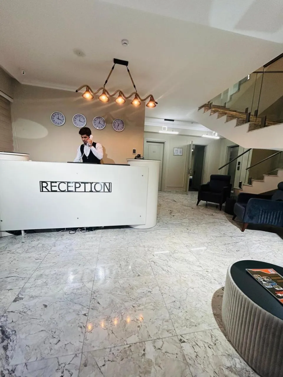 Lobby or reception in Sunday Hotel Baku