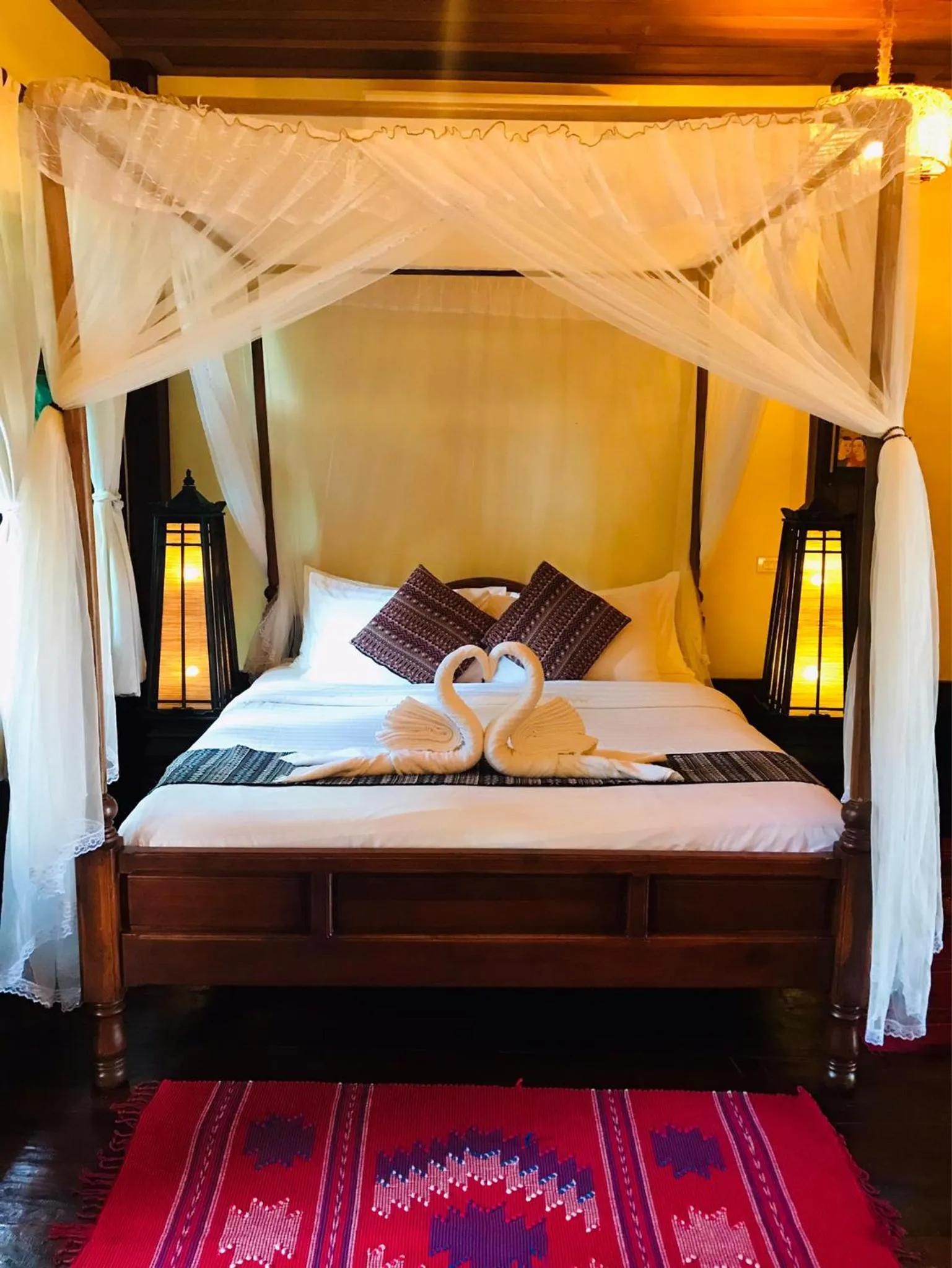 Bed in Viking Nature Resort