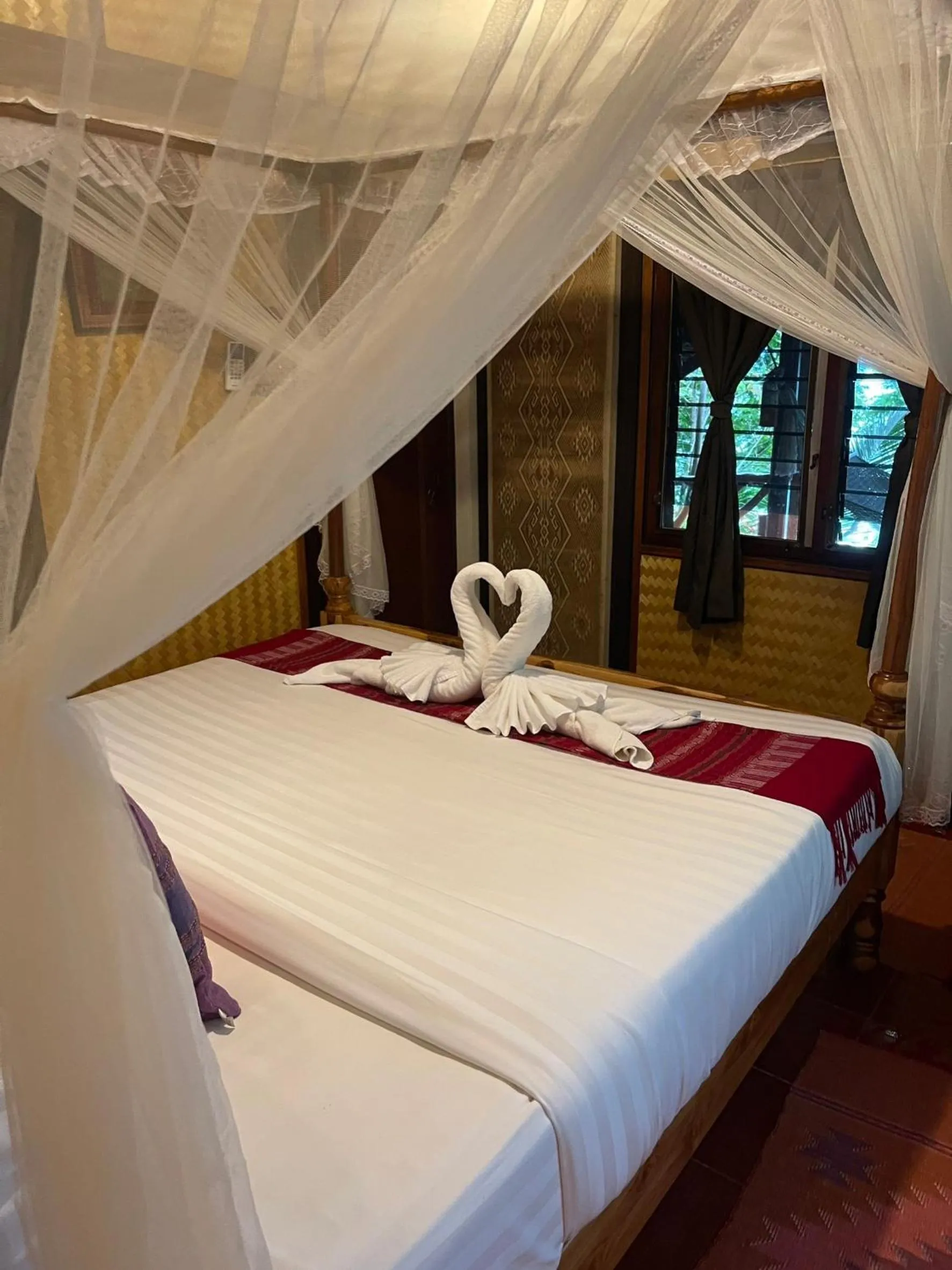 Bed in Viking Nature Resort