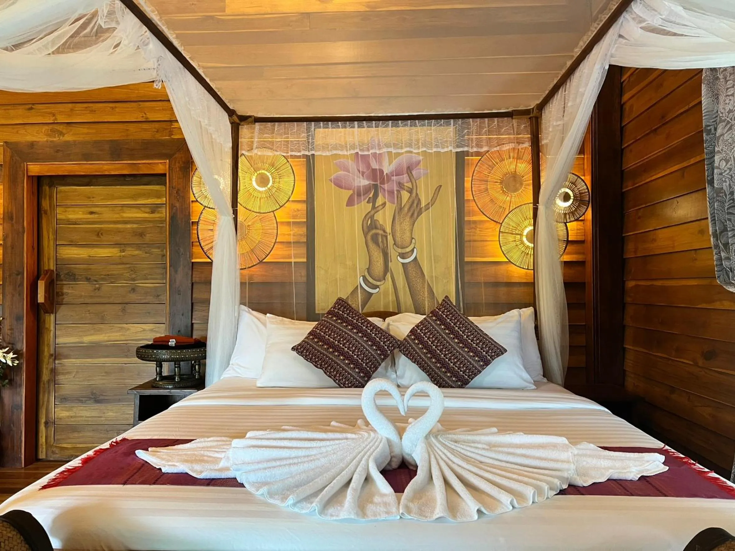 Bed in Viking Nature Resort
