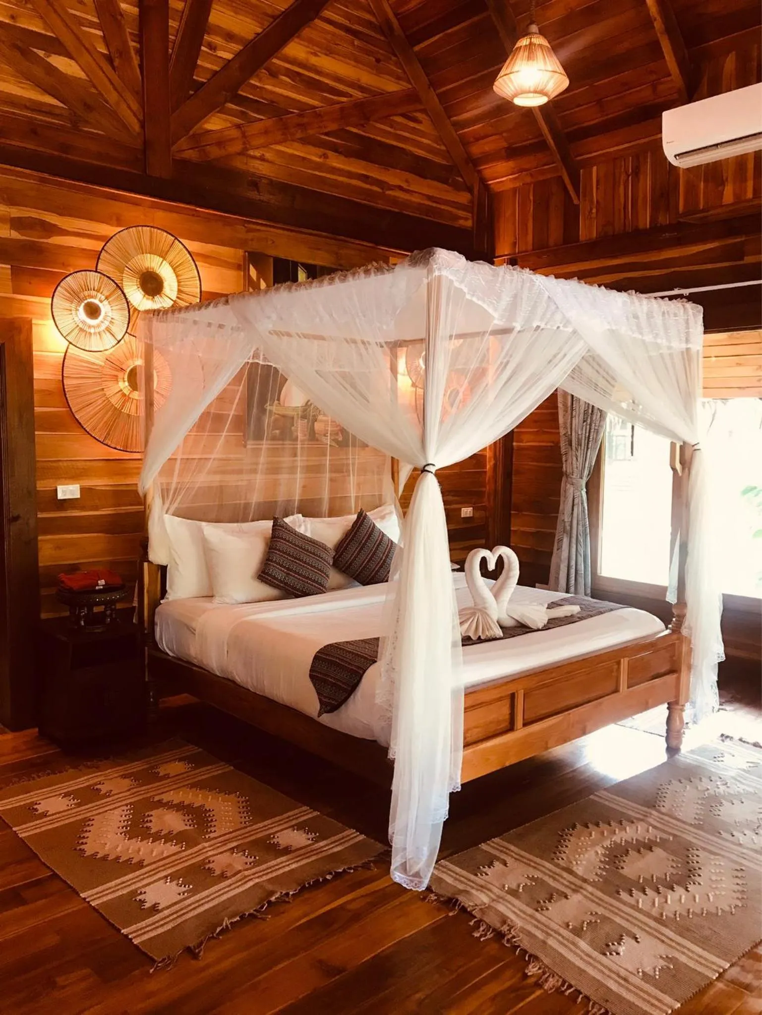 Bed in Viking Nature Resort