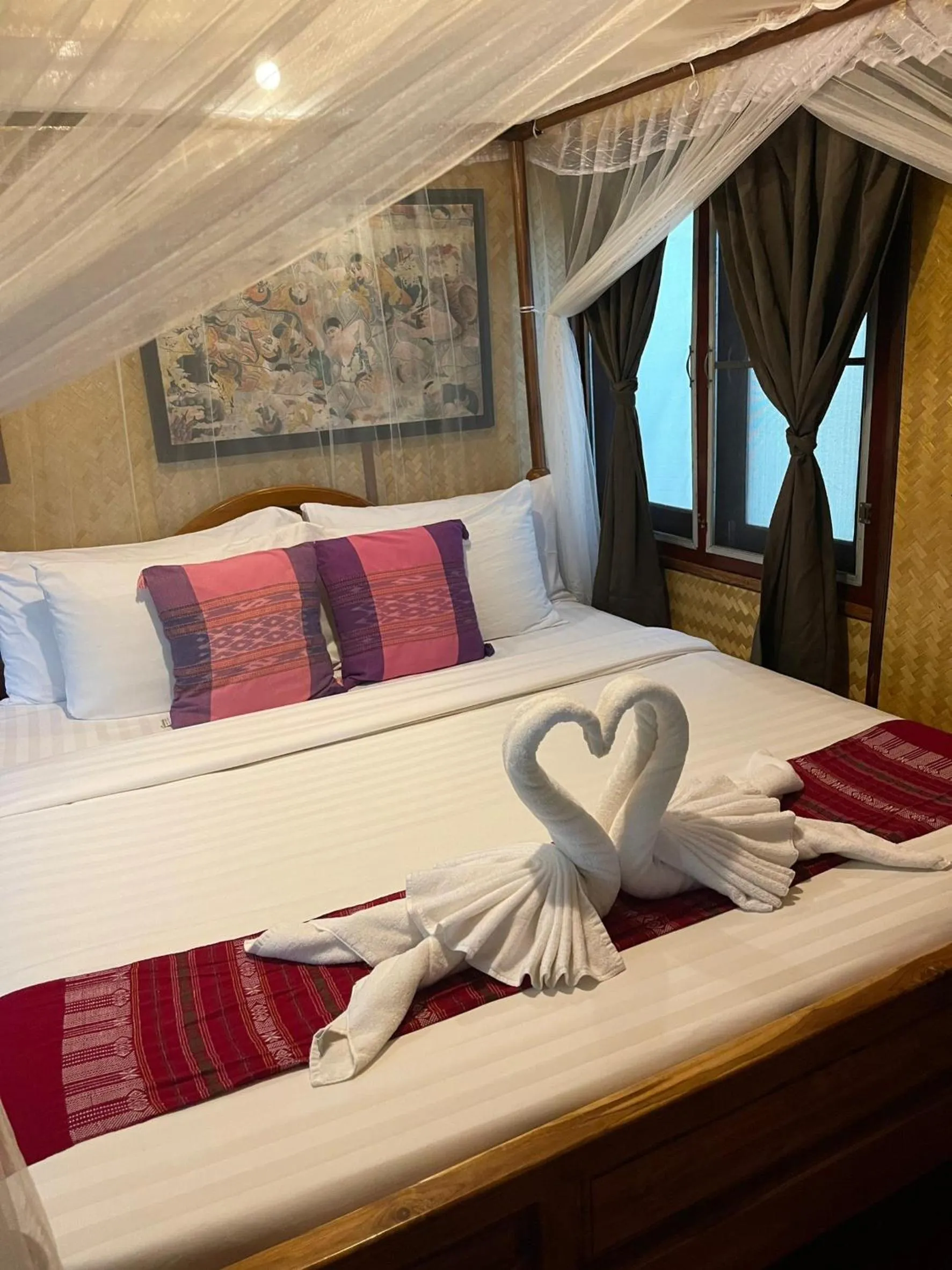 Bed in Viking Nature Resort