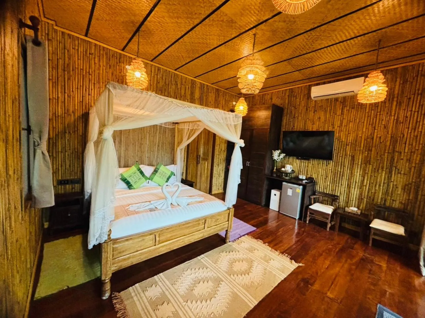 Bed in Viking Nature Resort