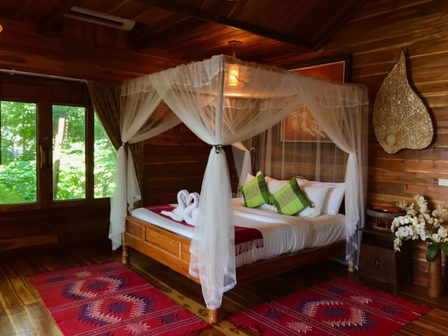 Bed in Viking Nature Resort