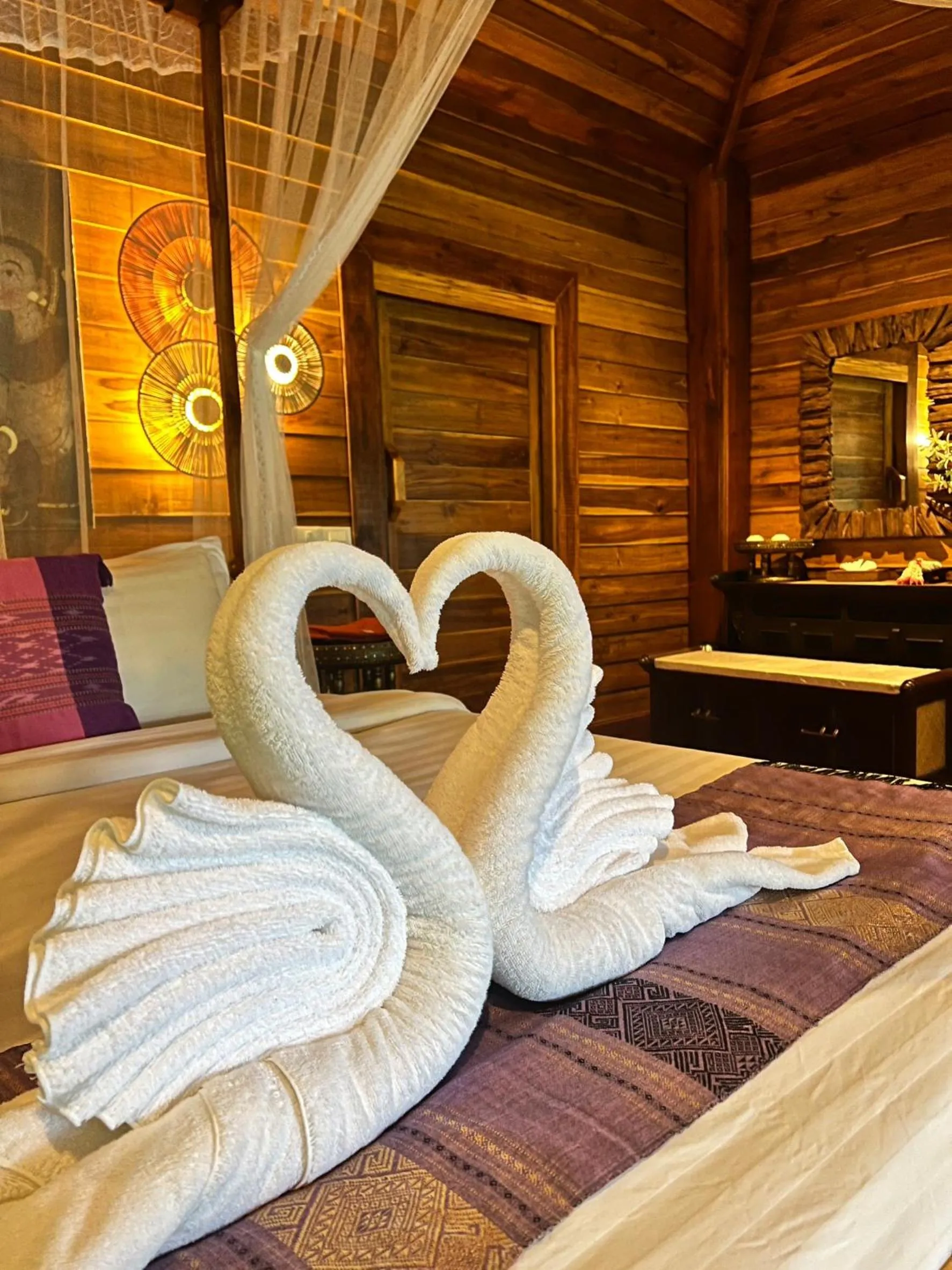 Bed in Viking Nature Resort