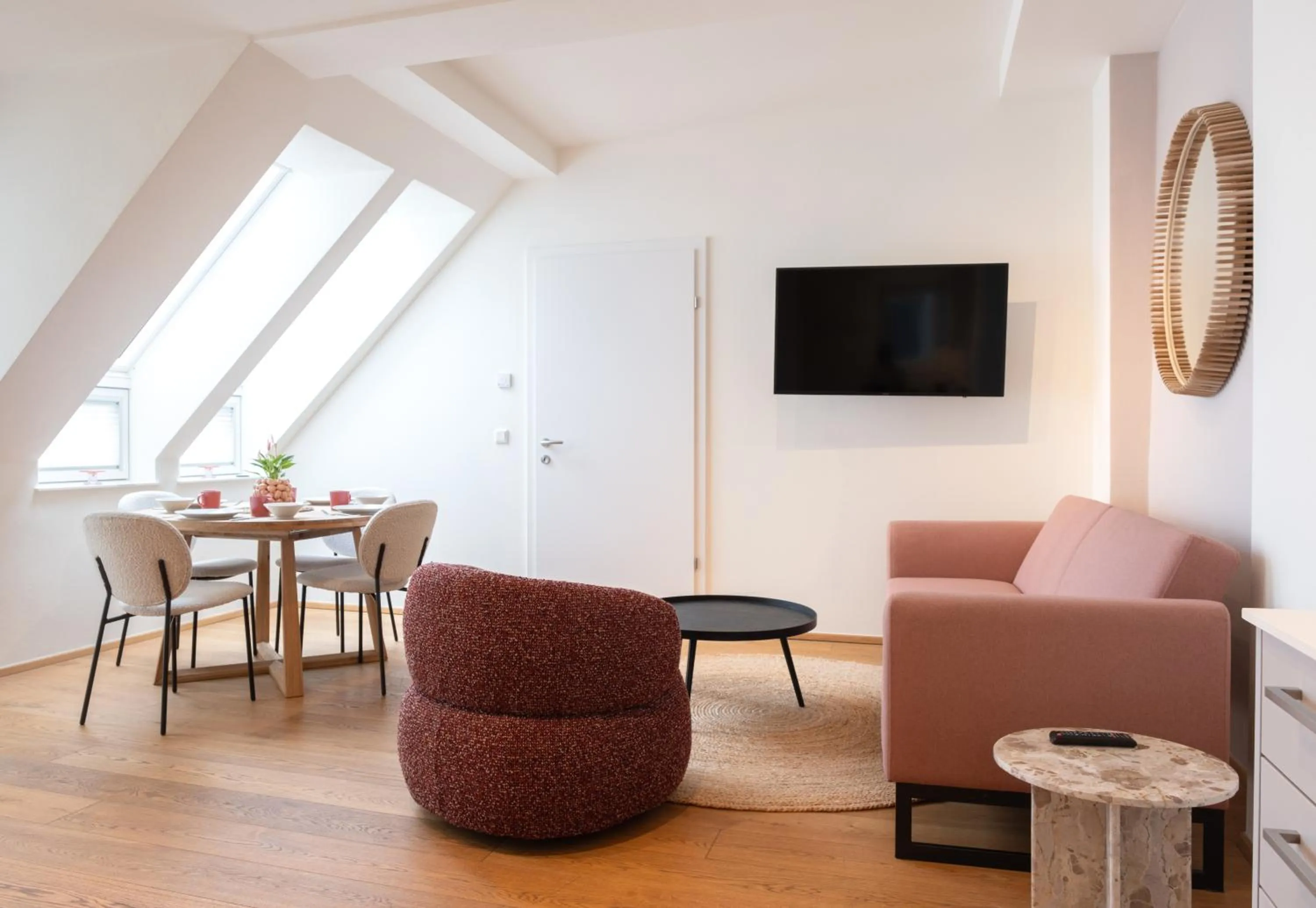 Living room in Mint@Naschmarkt Premium Apartments