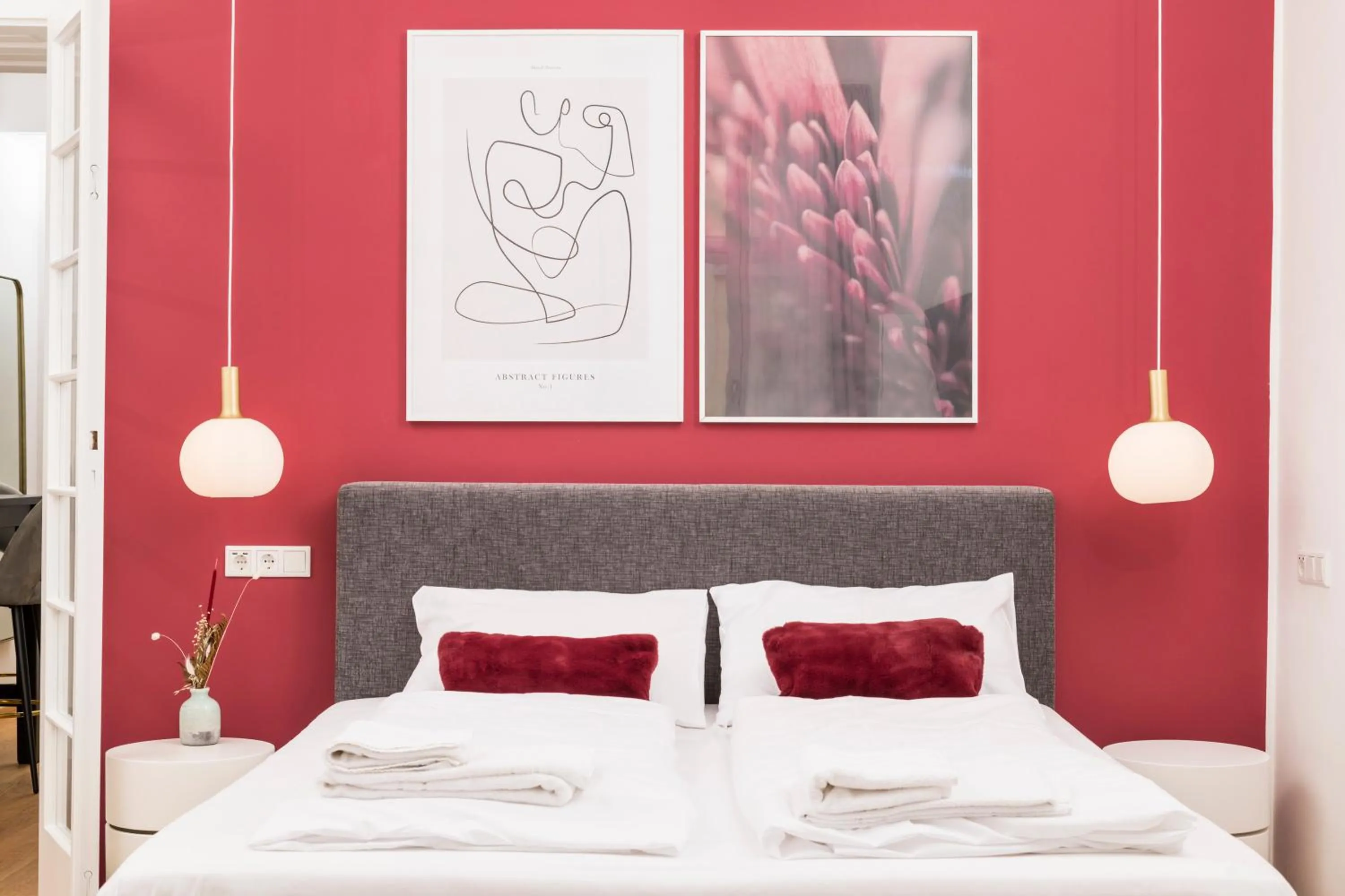 Bedroom, Bed in Mint@Naschmarkt Premium Apartments