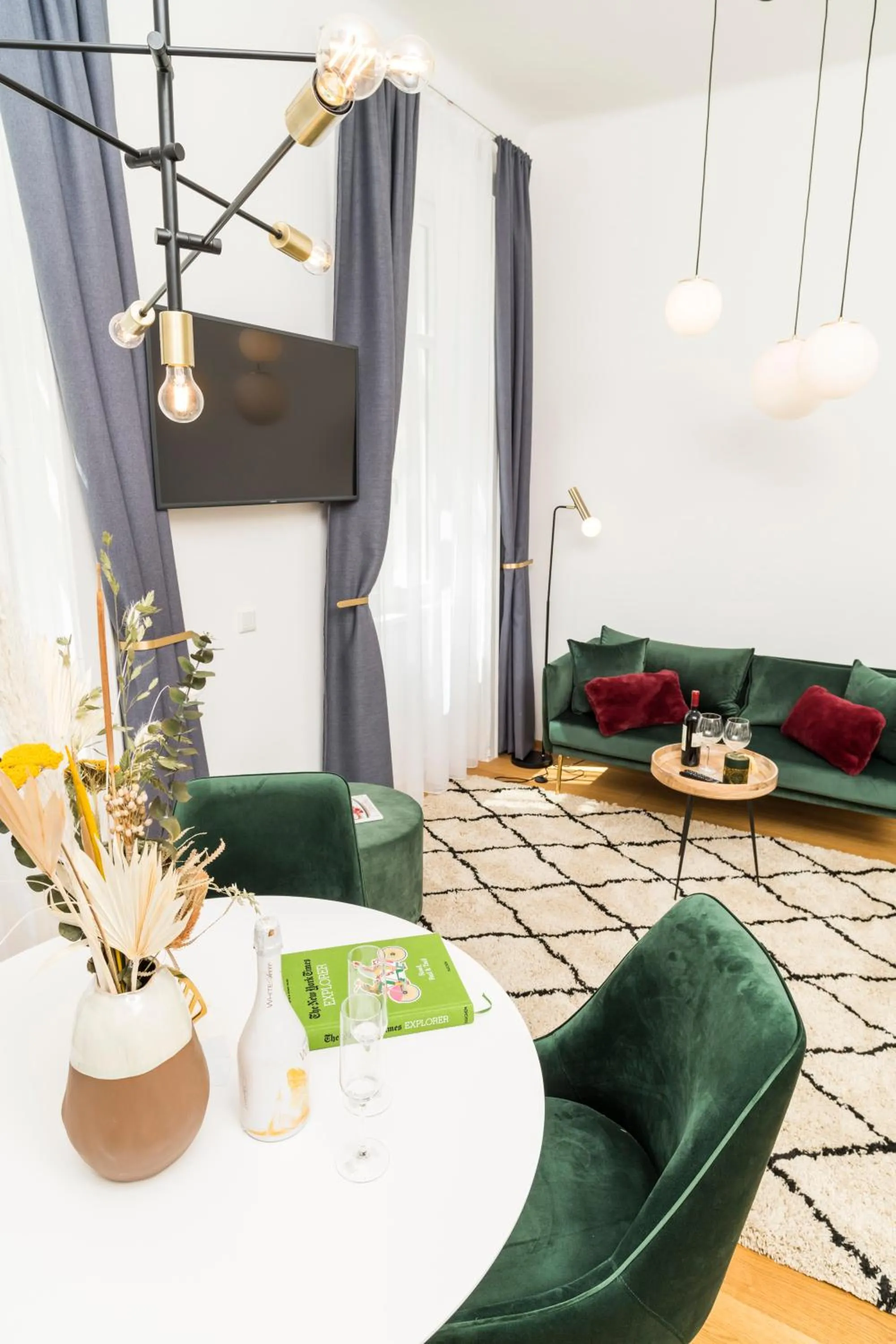 Seating area in Mint@Naschmarkt Premium Apartments