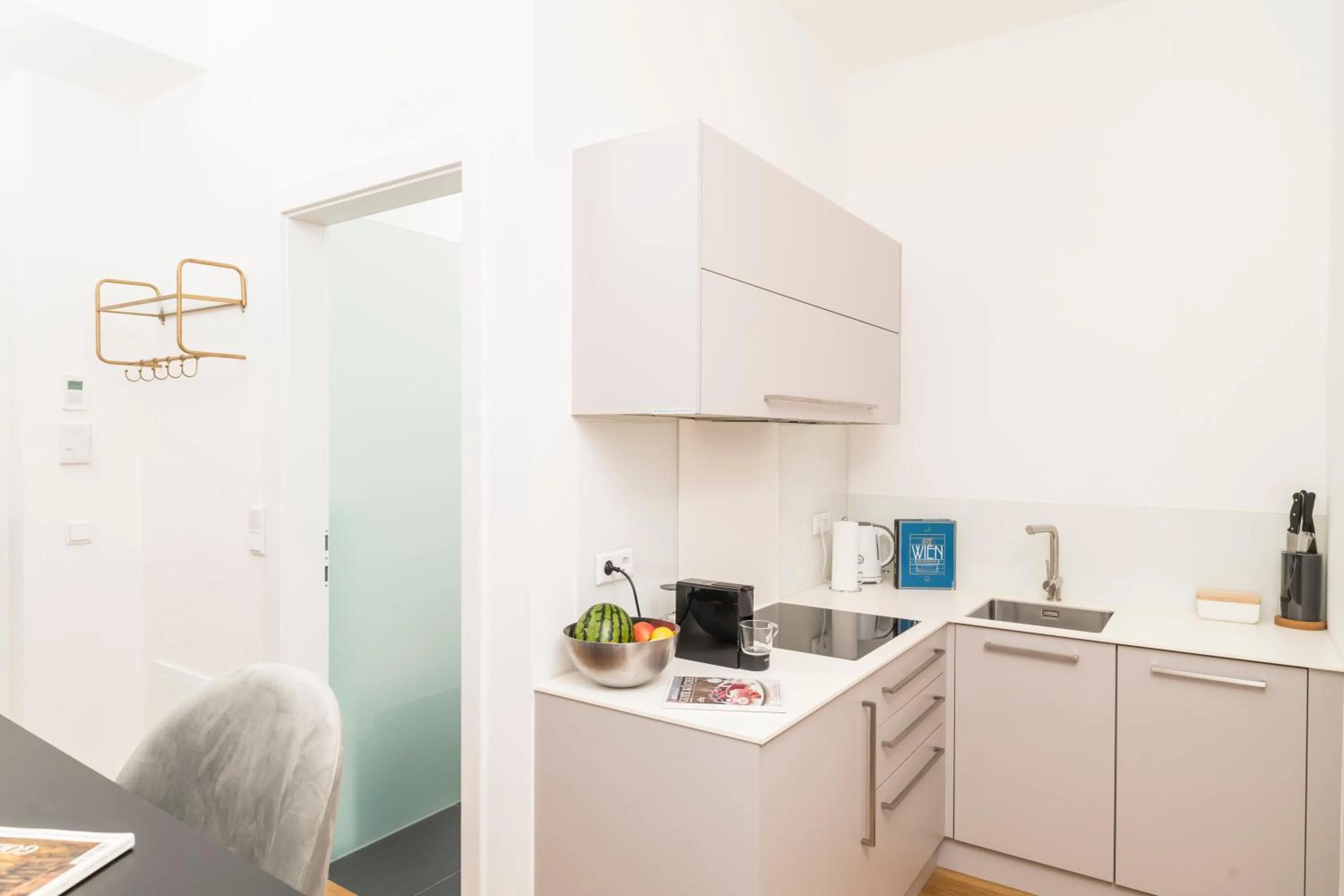 Kitchen or kitchenette in Mint@Naschmarkt Premium Apartments