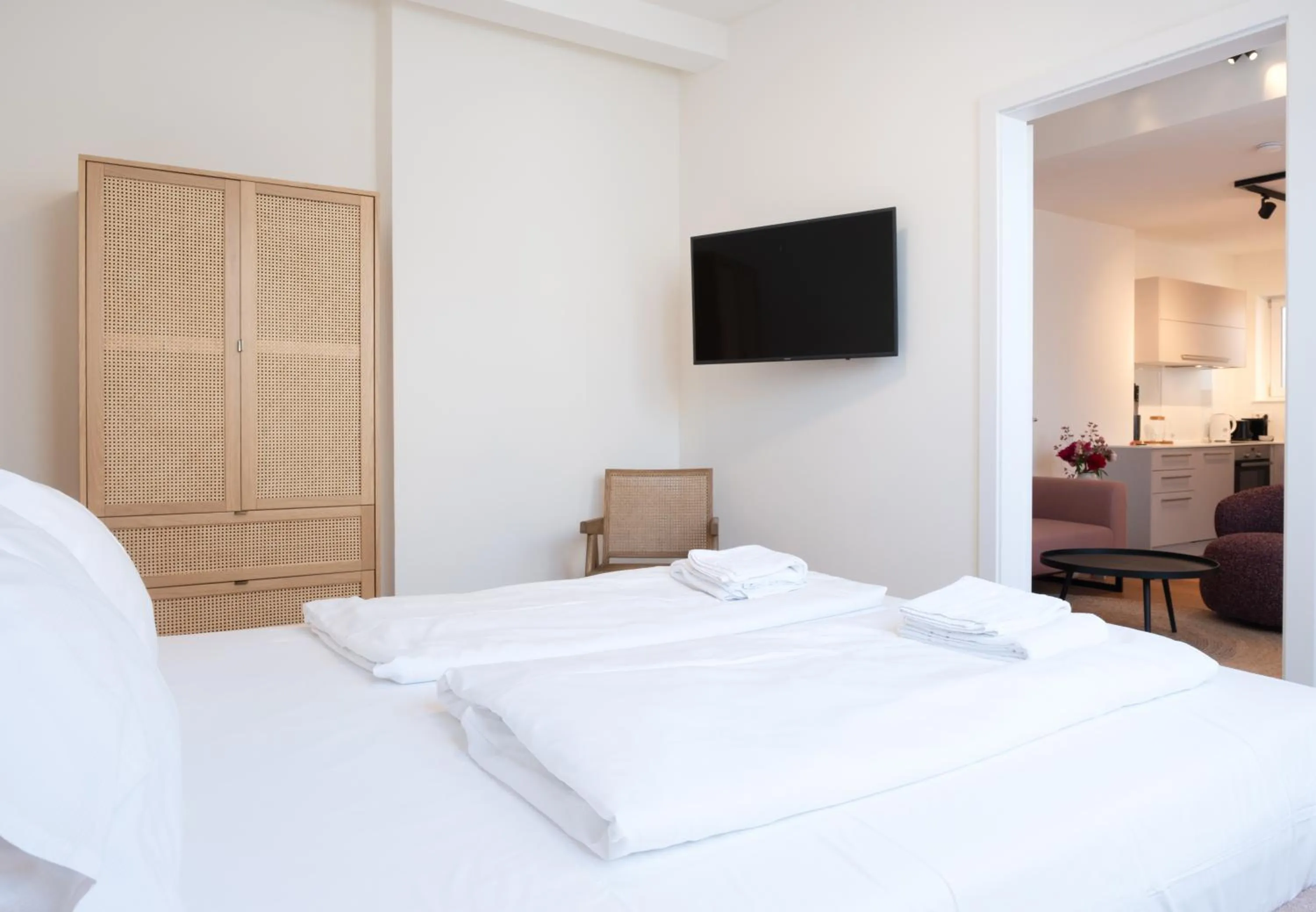 Bedroom, Bed in Mint@Naschmarkt Premium Apartments