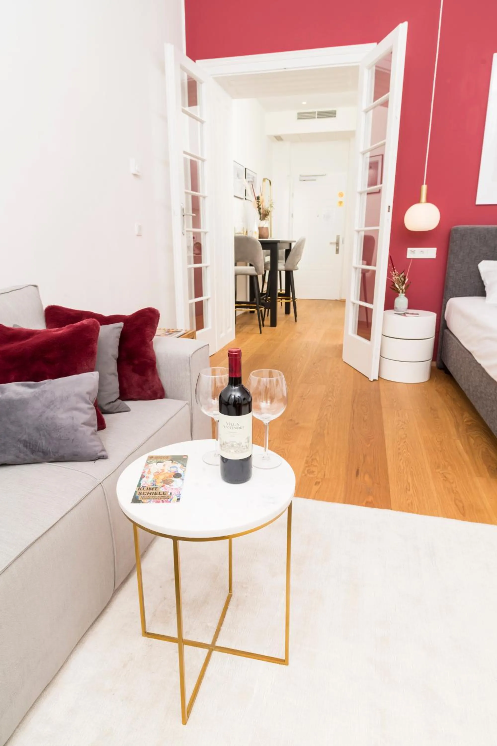 Living room in Mint@Naschmarkt Premium Apartments