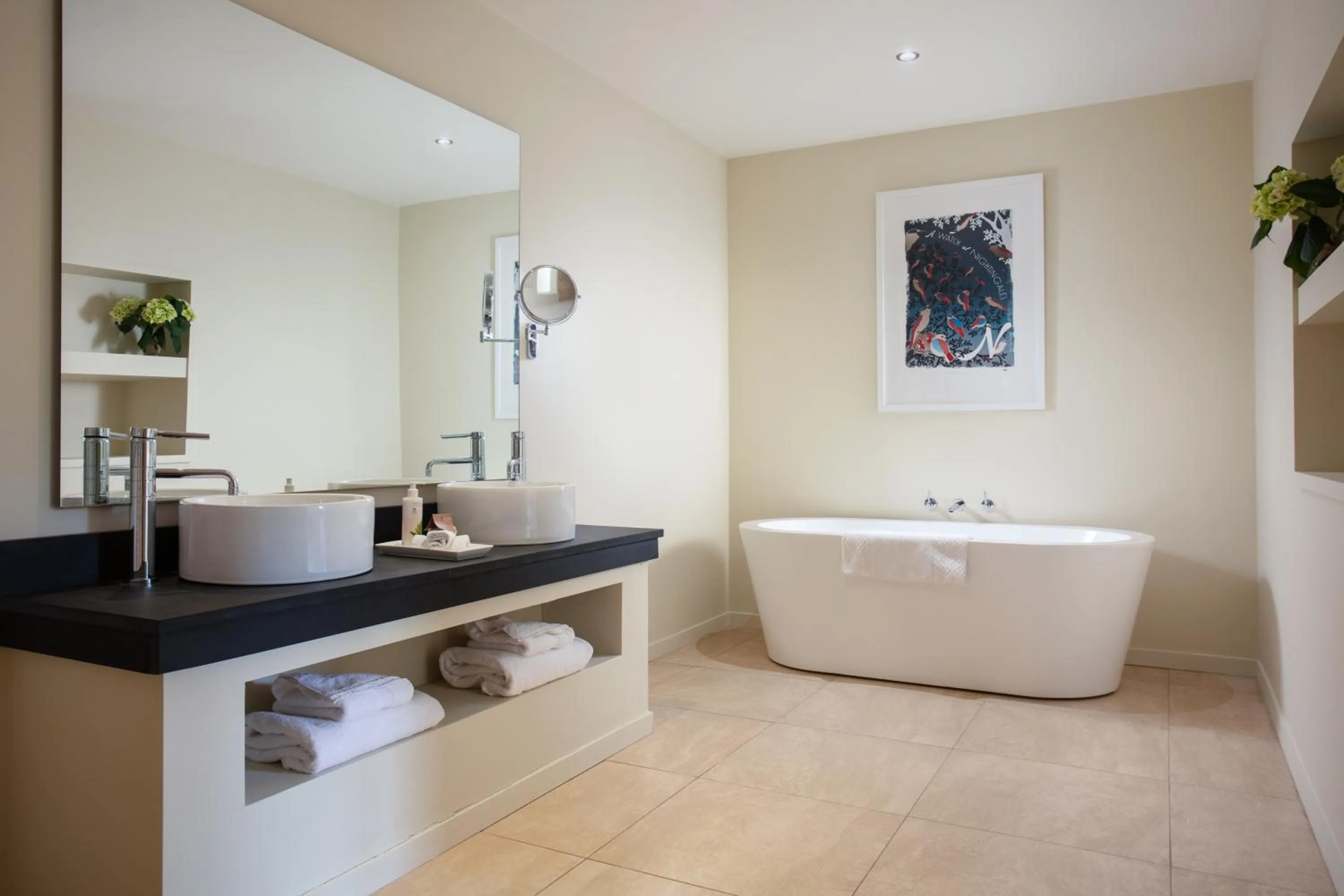 Bathroom in The Plume of Feathers