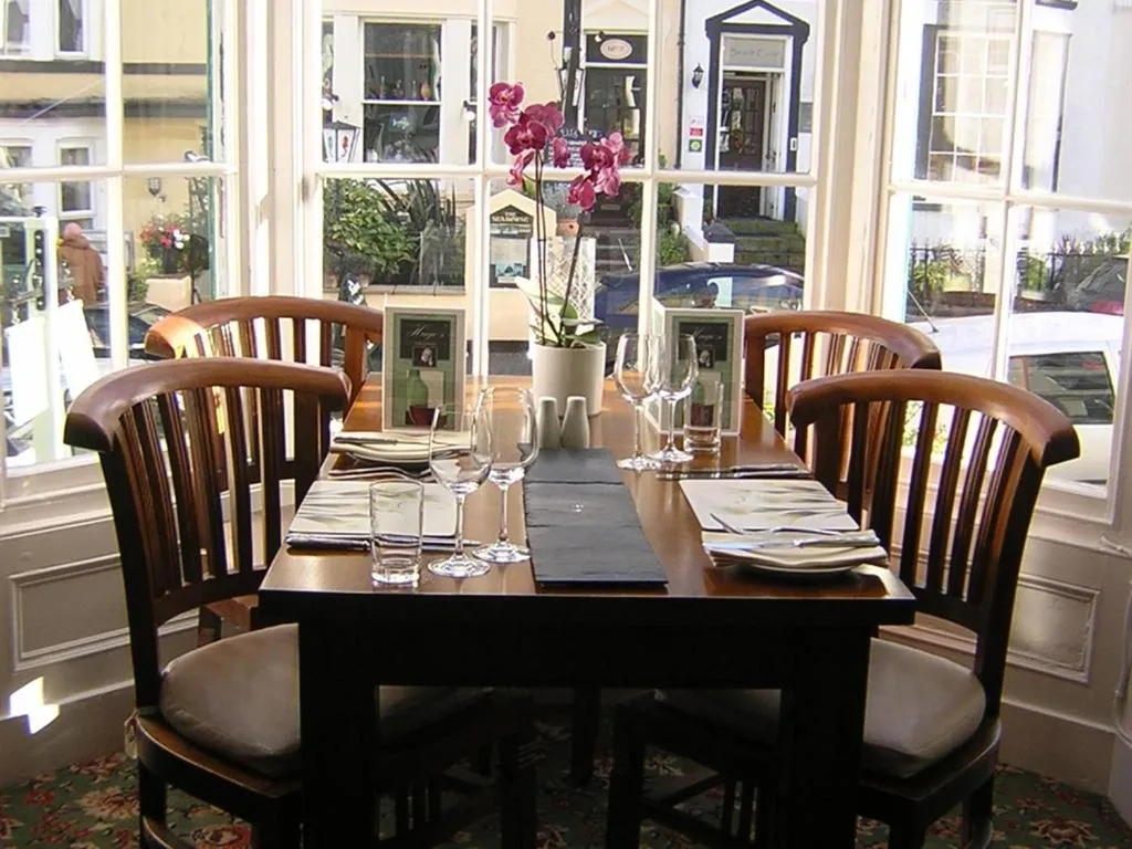 Dining area in Mostyn House