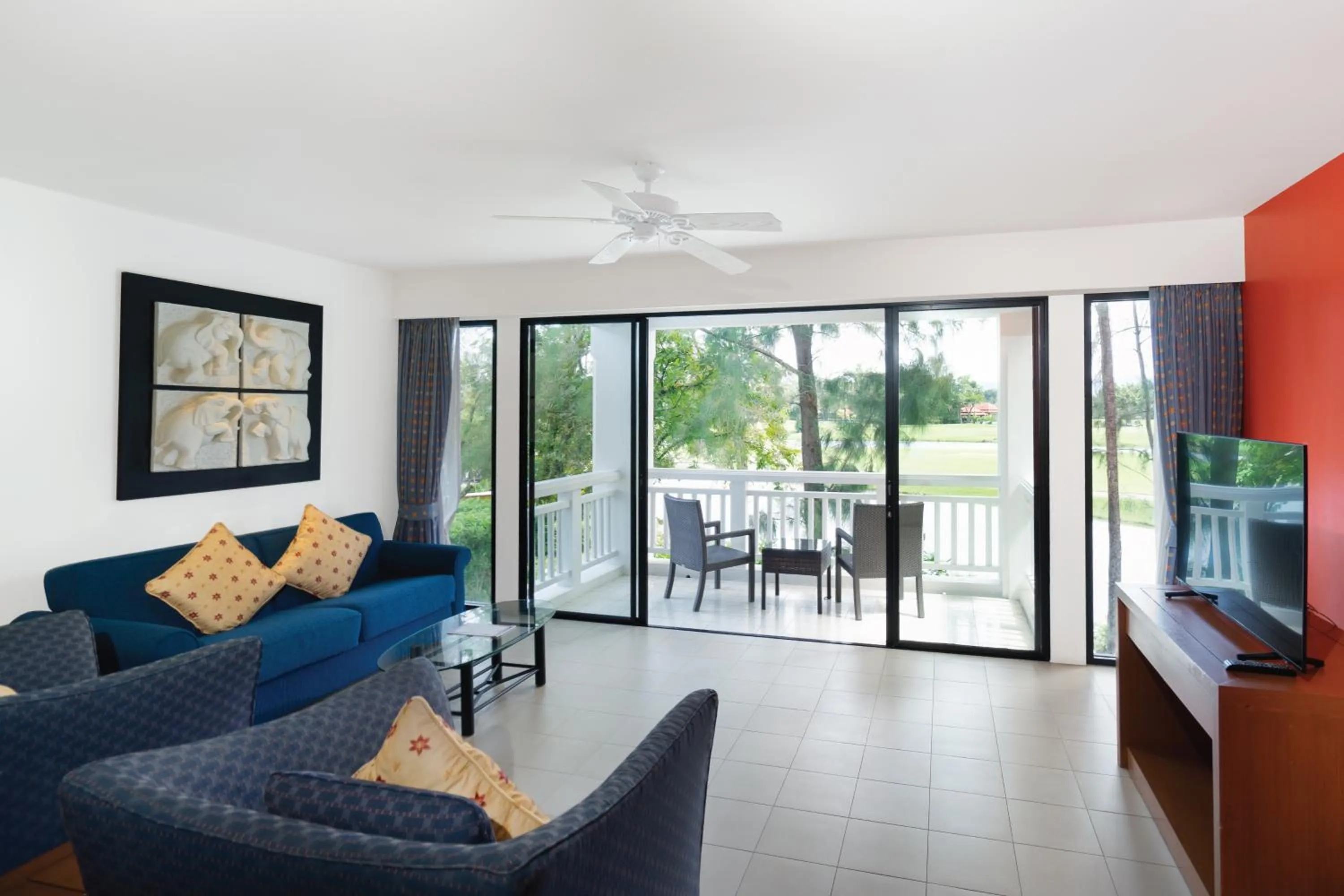 Living room in Homm Suites Laguna, part of Banyan Group