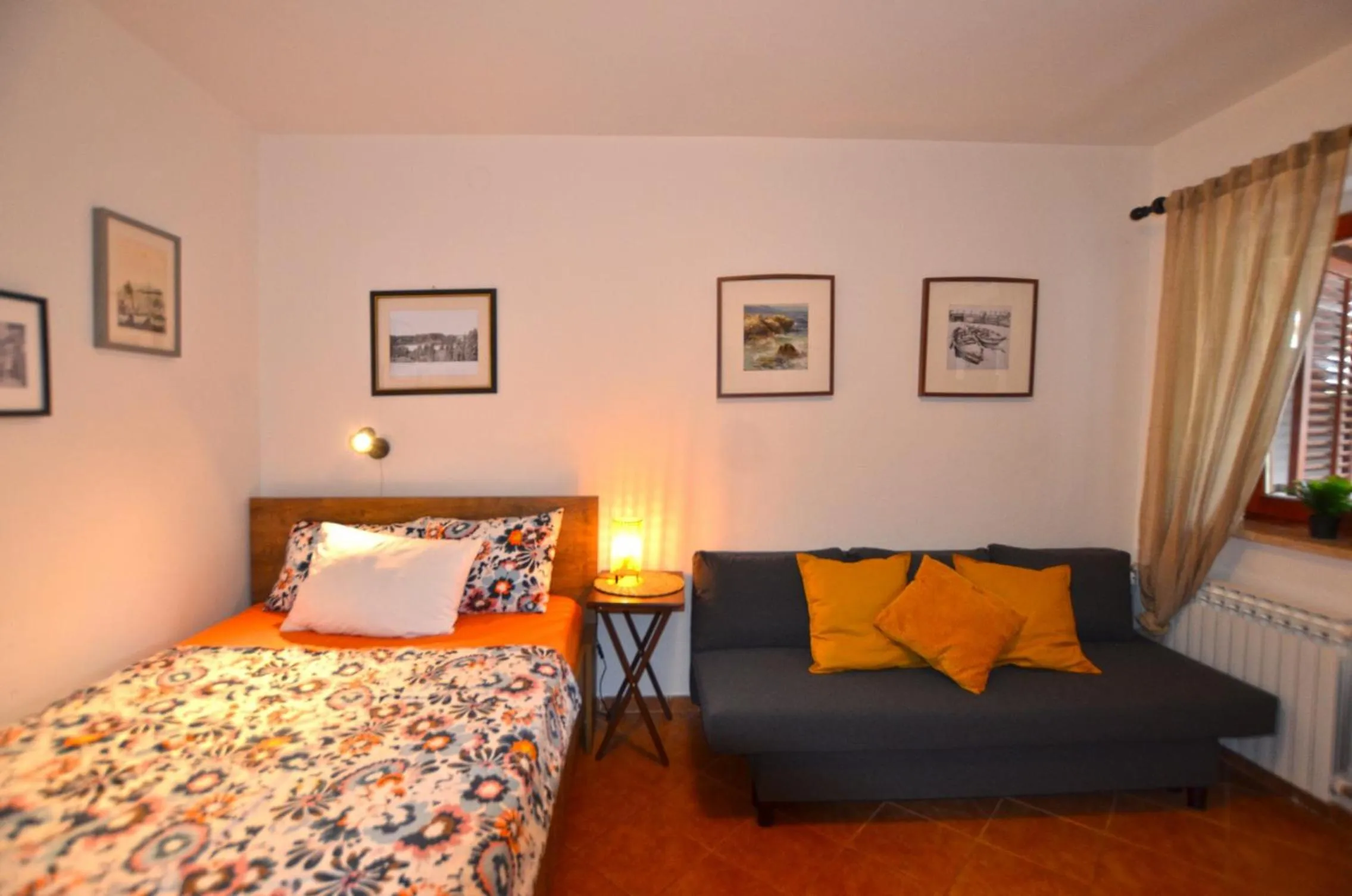 Bed in Apartments Greta