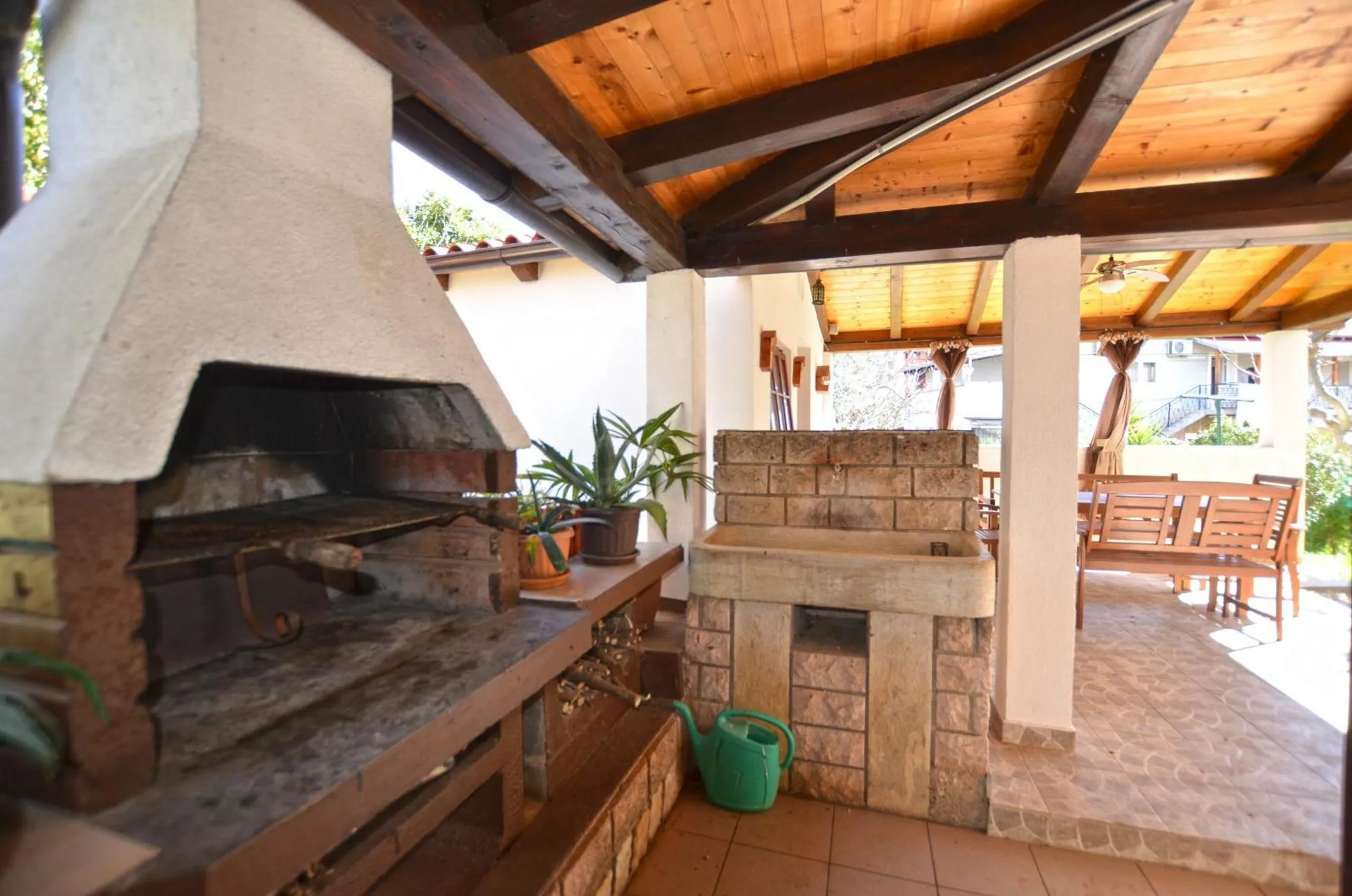 BBQ facilities in Apartments Greta