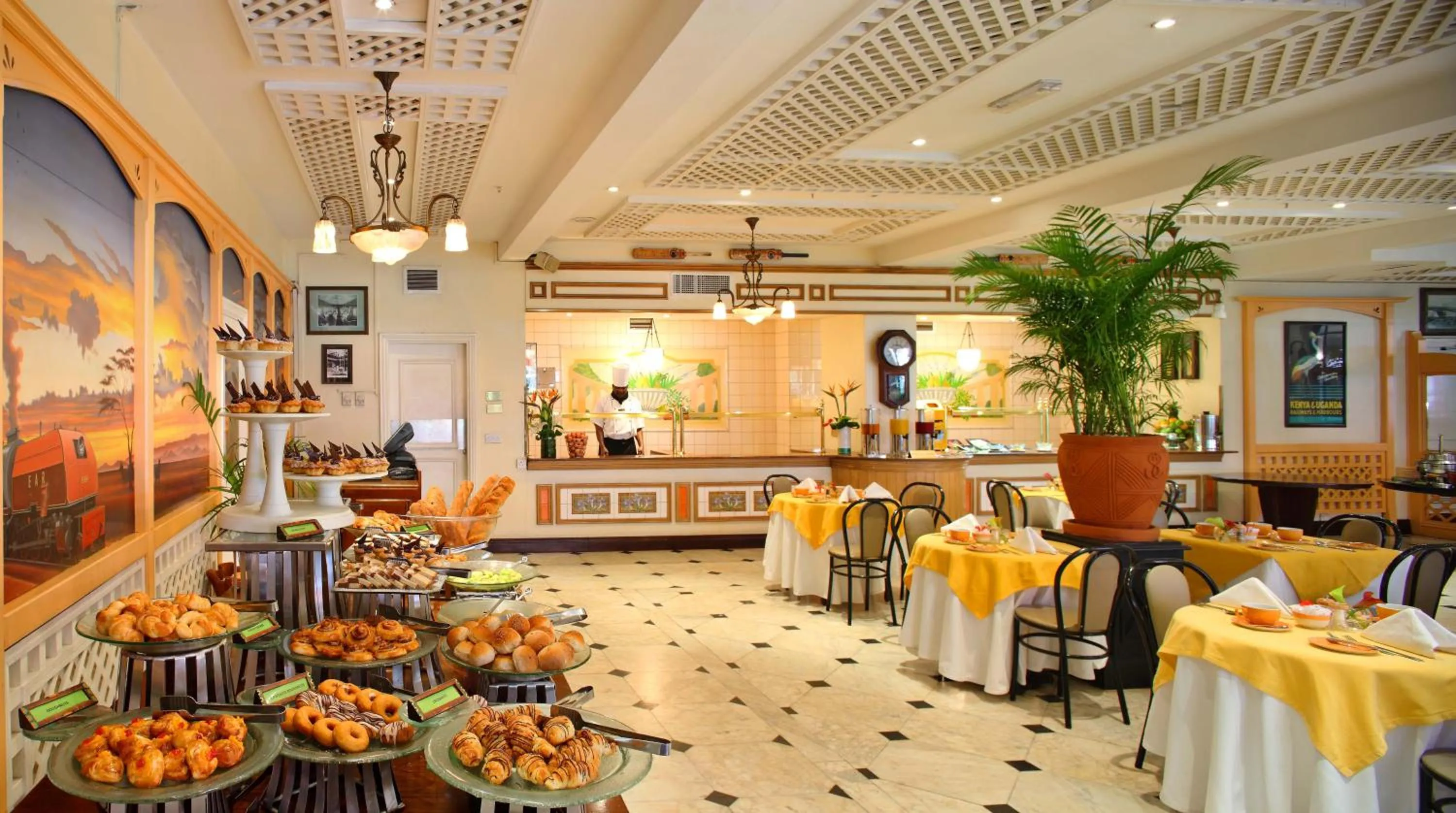 Restaurant/places to eat in Sarova Stanley