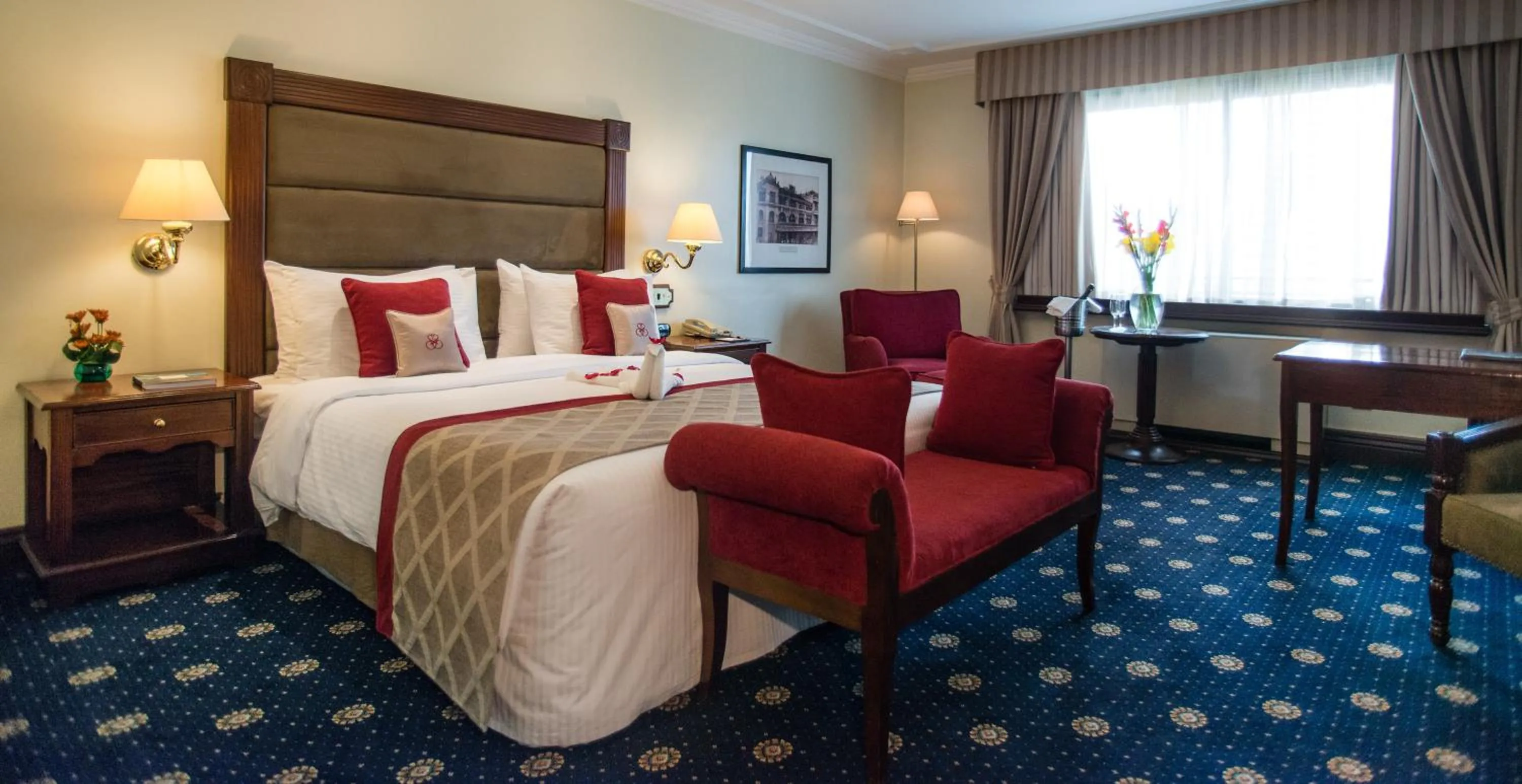 Bed in Sarova Stanley