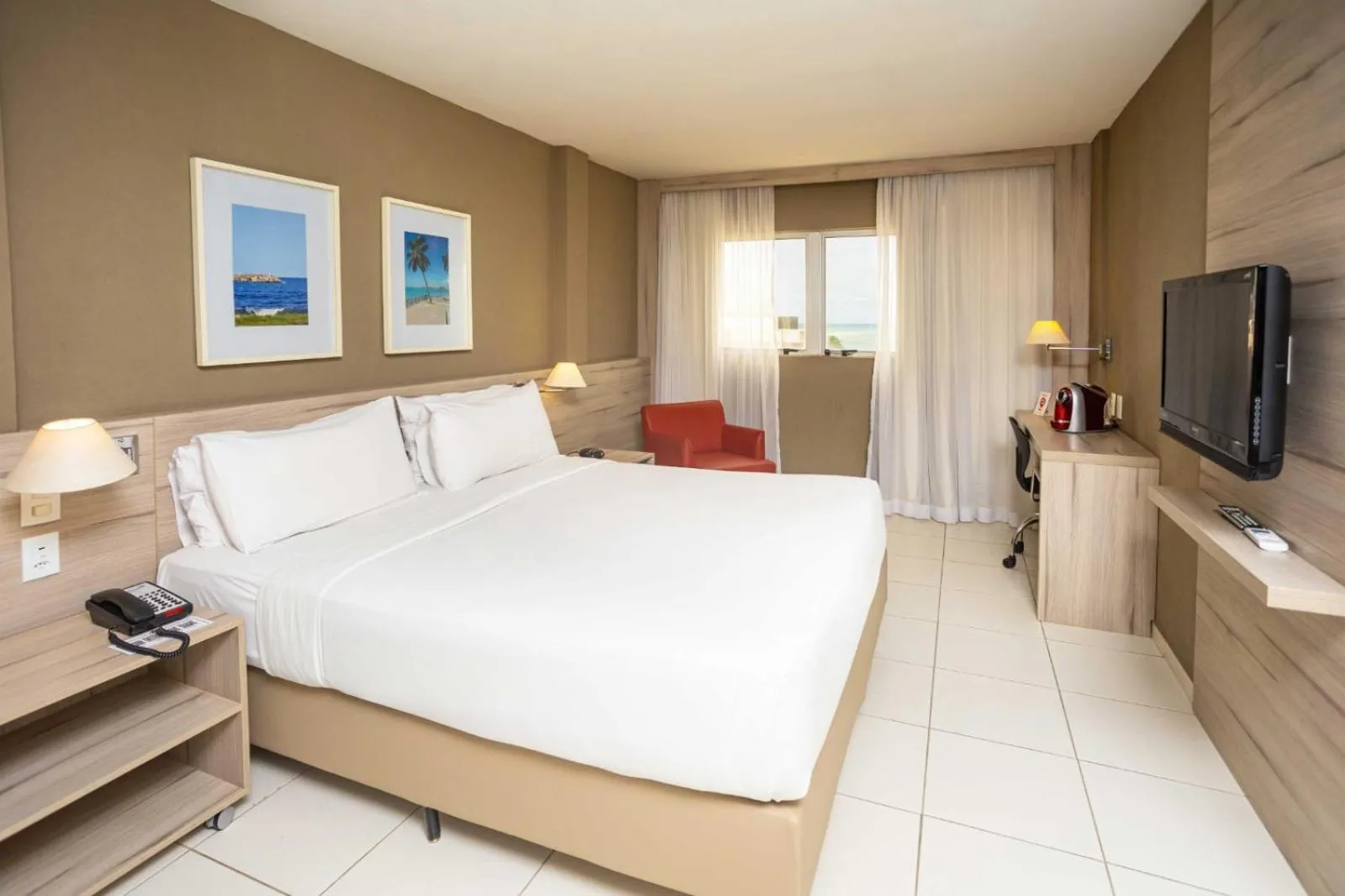 Bed in Hilton Garden Inn Maceio