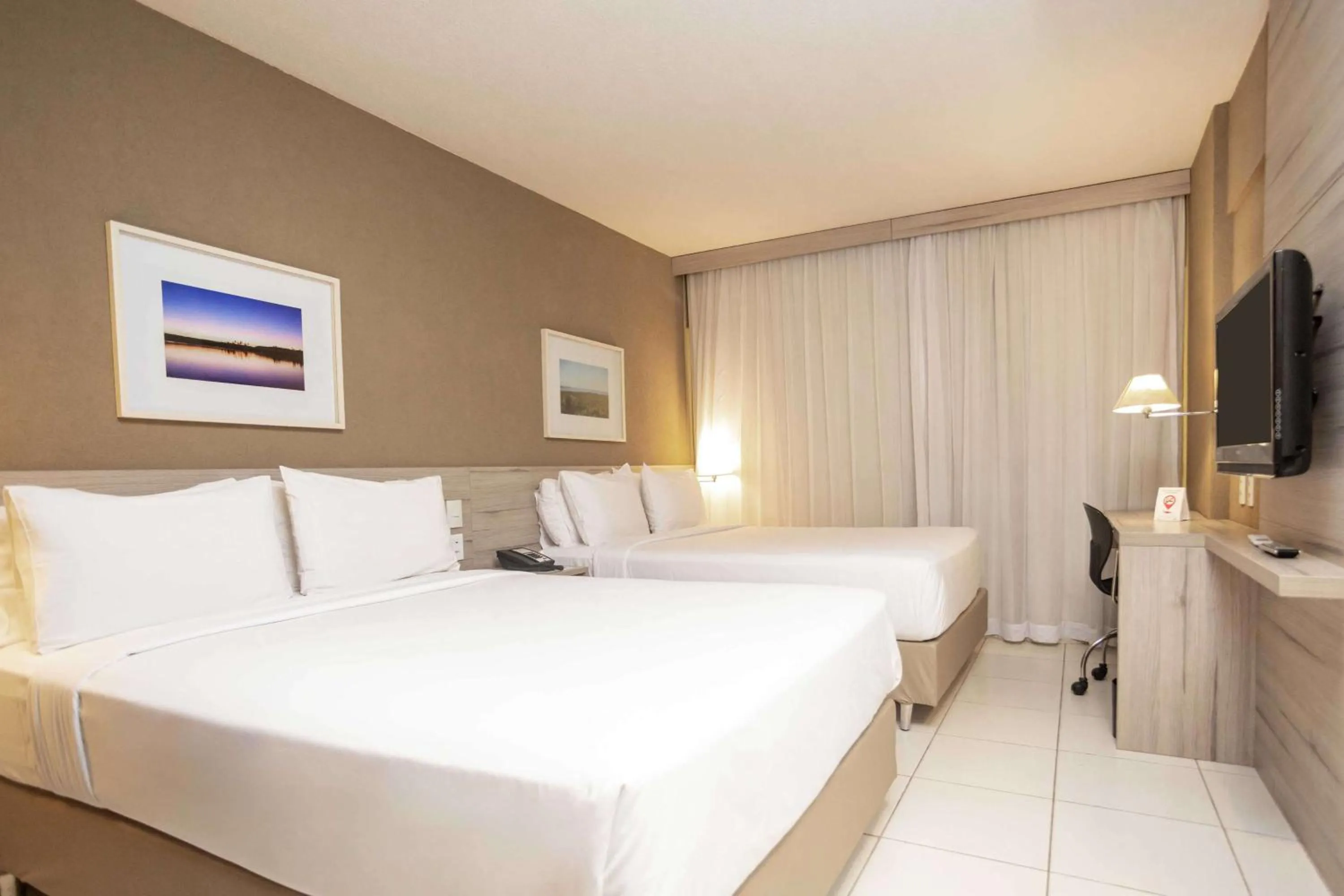 Bed in Hilton Garden Inn Maceio
