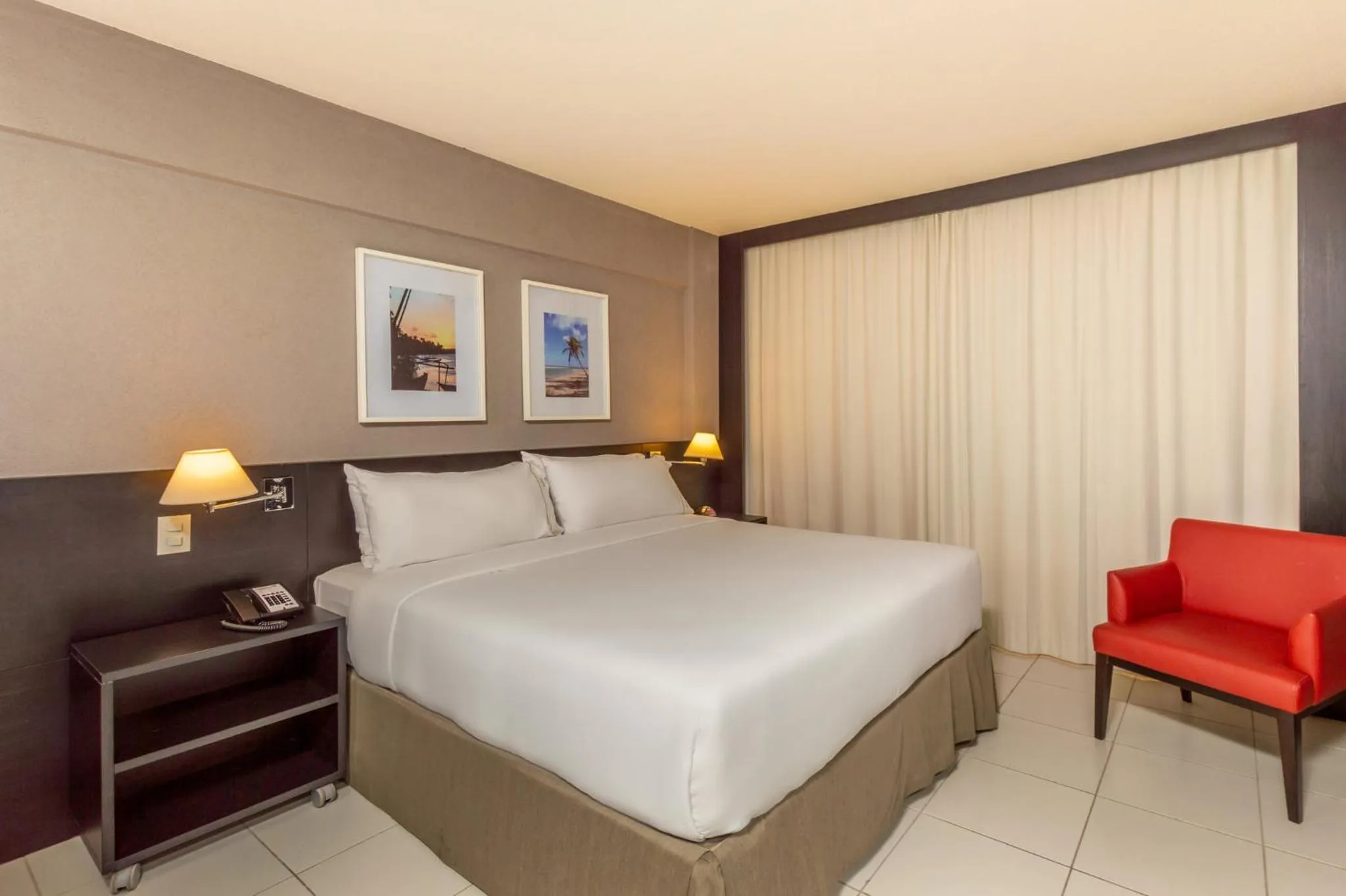 Photo of the whole room, Bed in Hilton Garden Inn Maceio