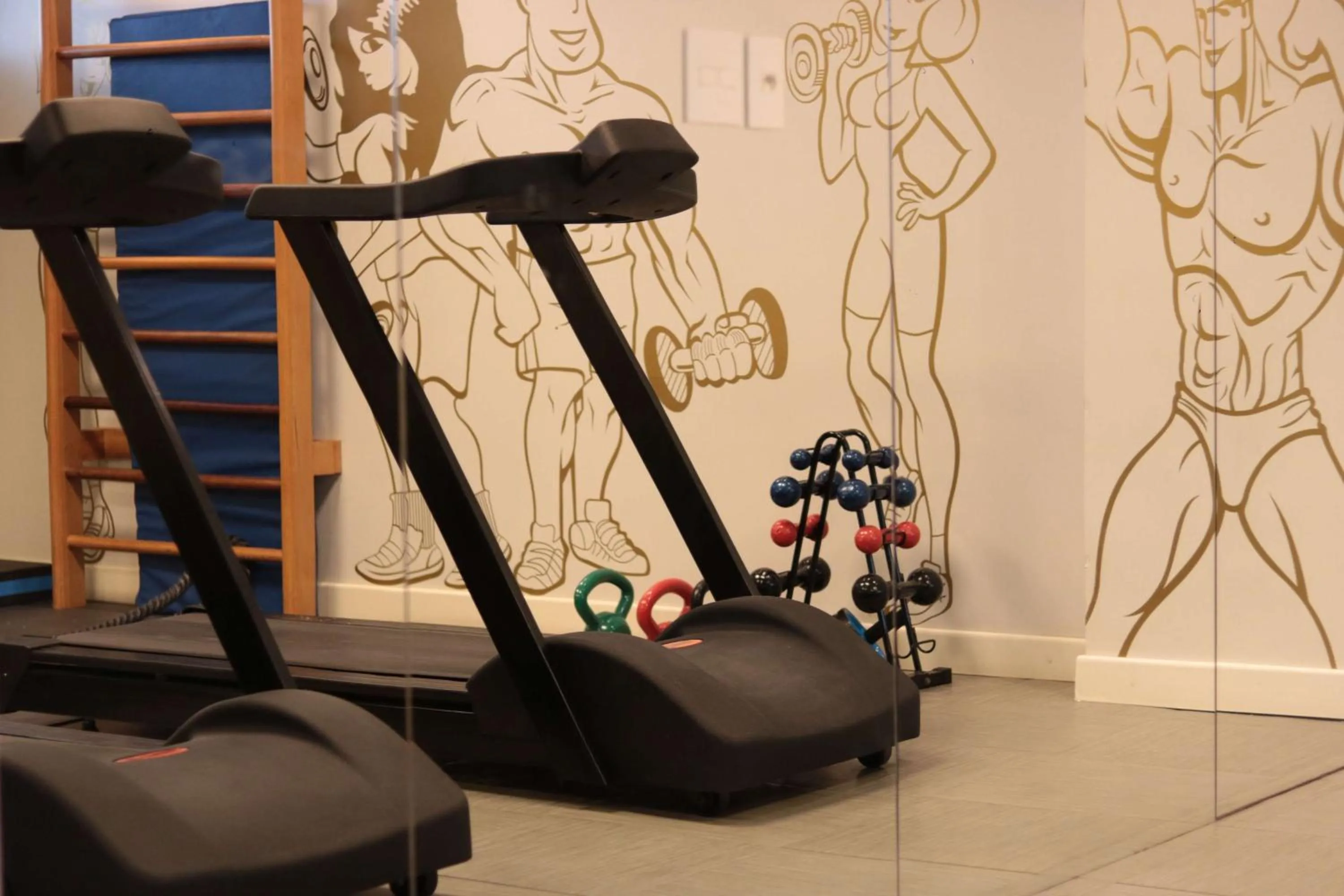 Fitness centre/facilities in Hilton Garden Inn Maceio