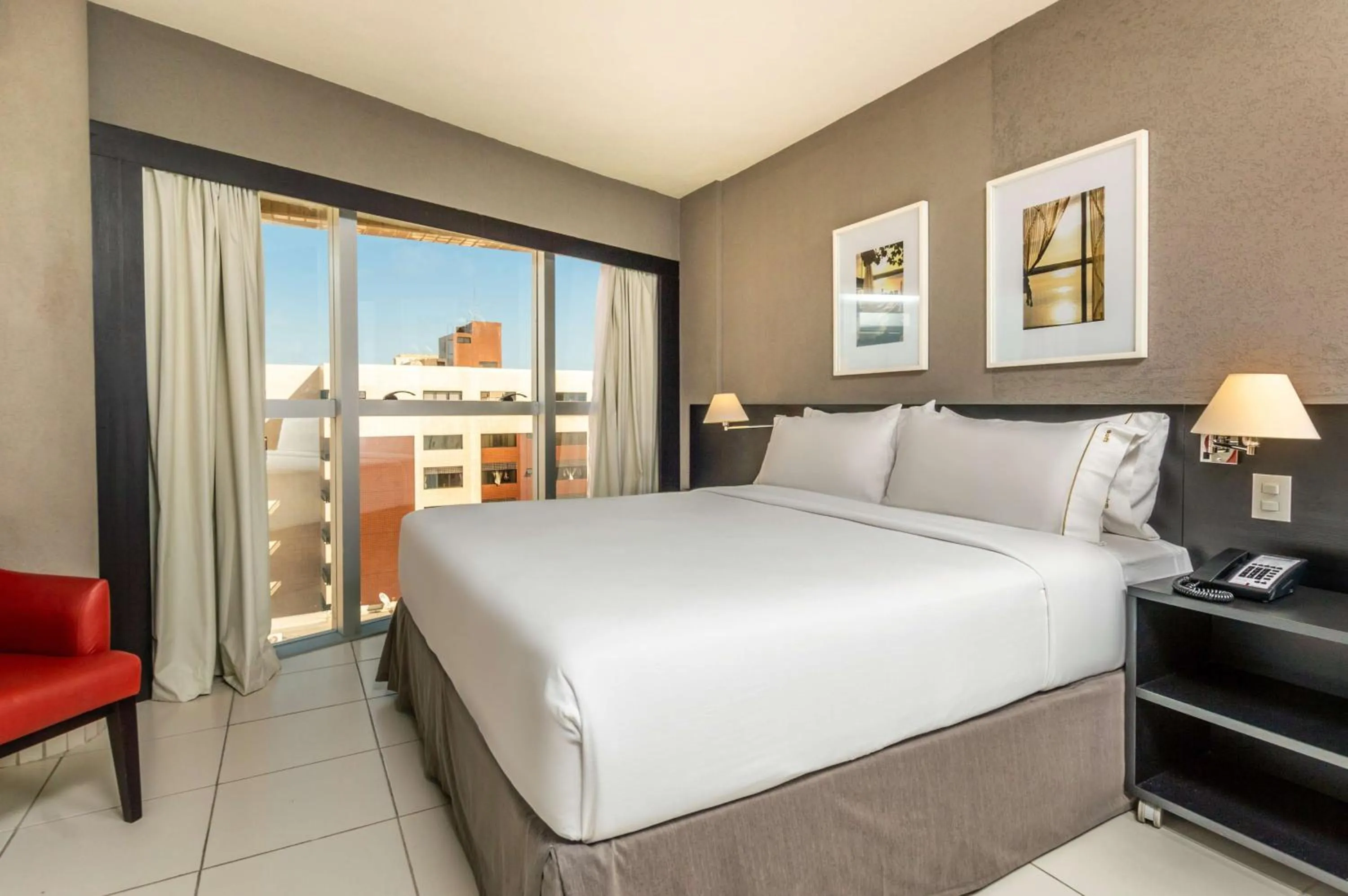 Bed in Hilton Garden Inn Maceio