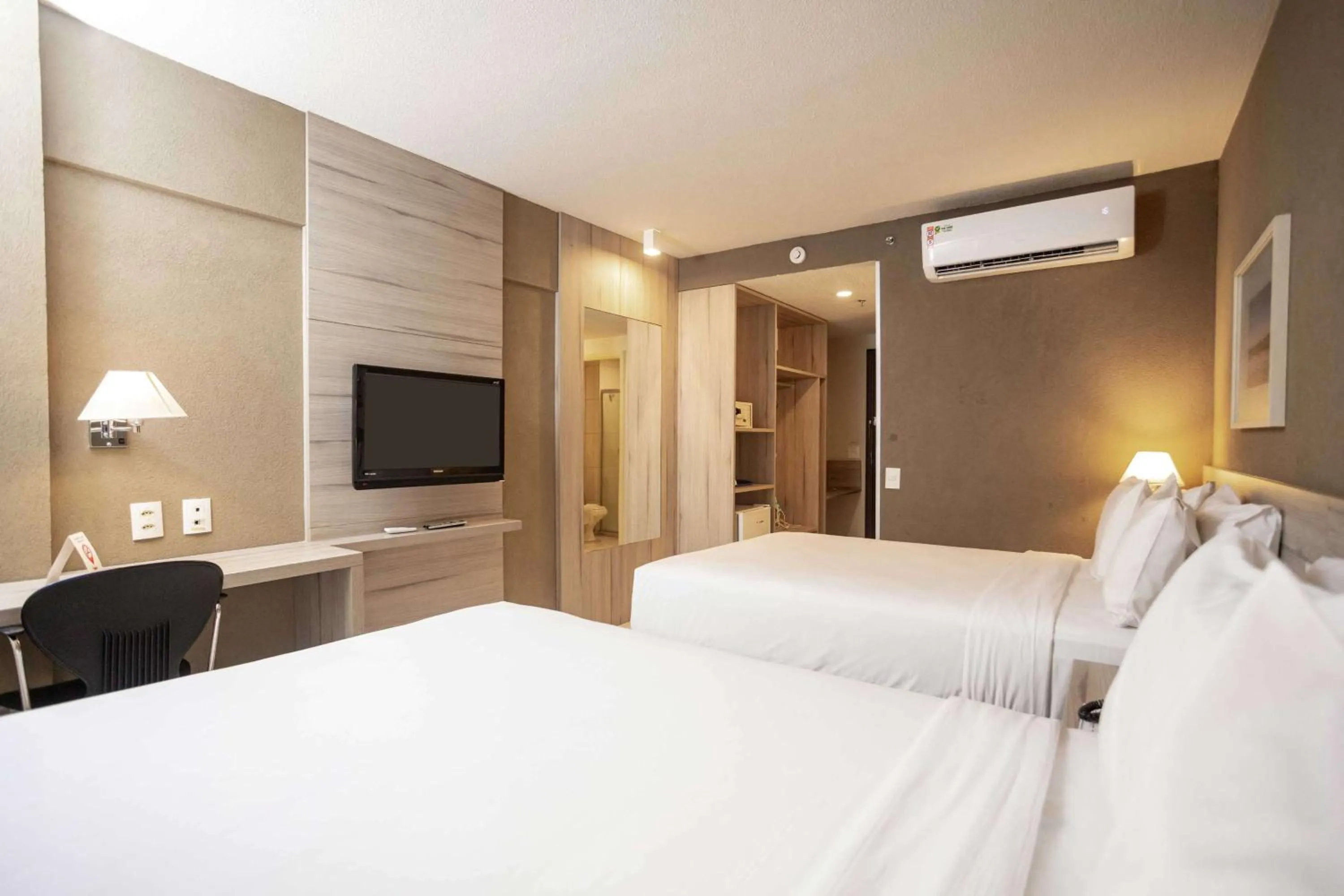 Bed in Hilton Garden Inn Maceio