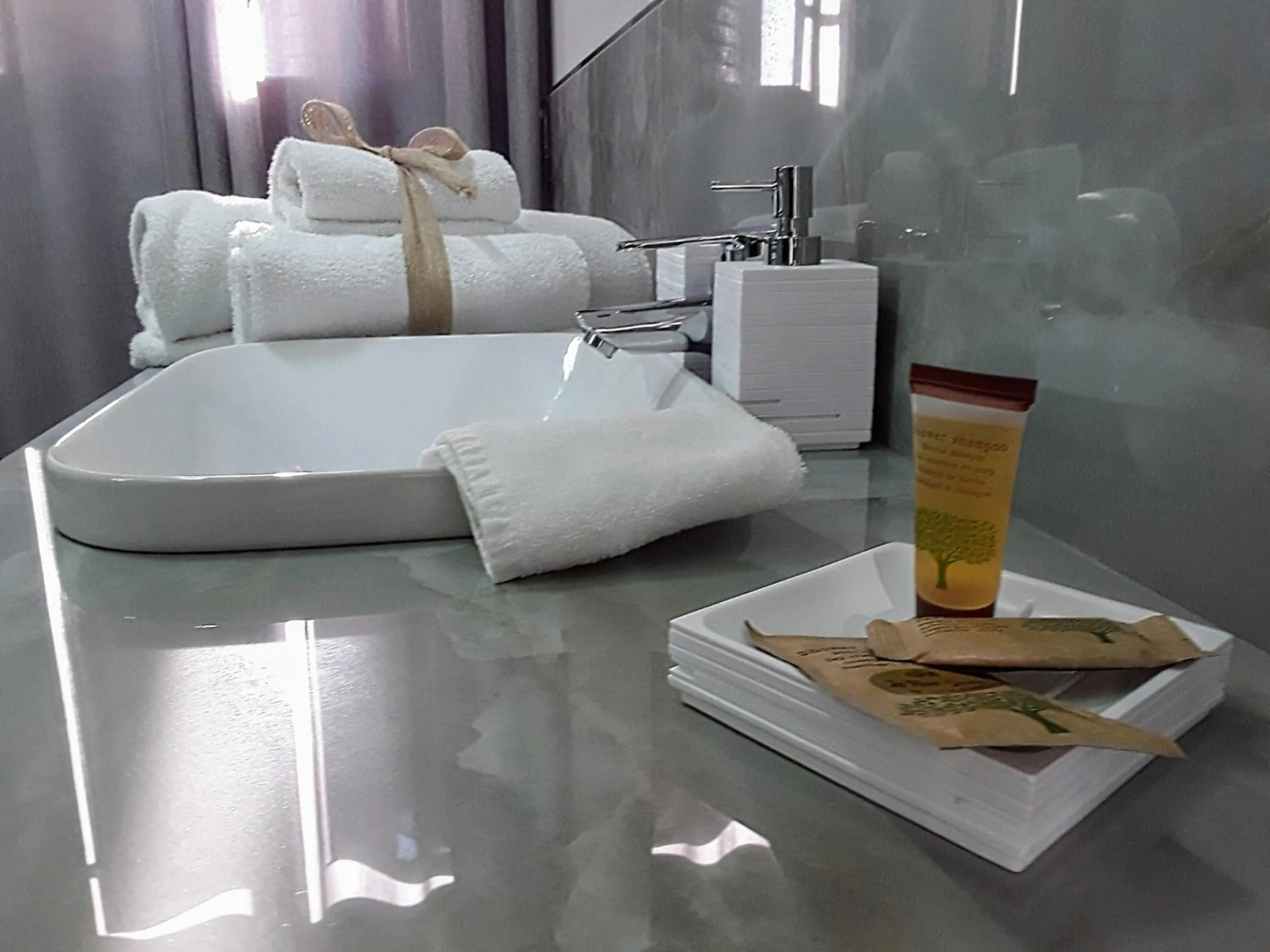 Bathroom in B&B LA ROSA GIALLA