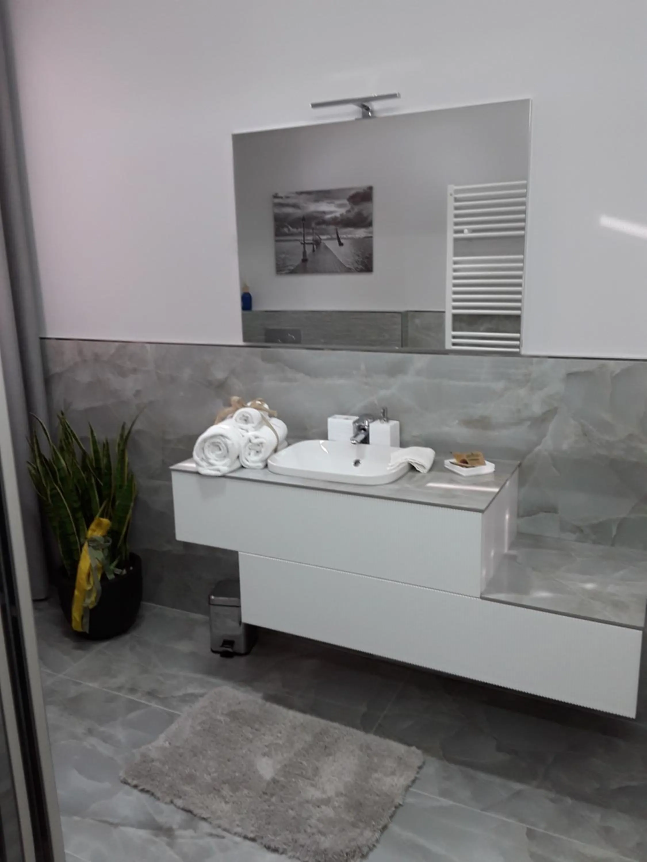 Bathroom in B&B LA ROSA GIALLA