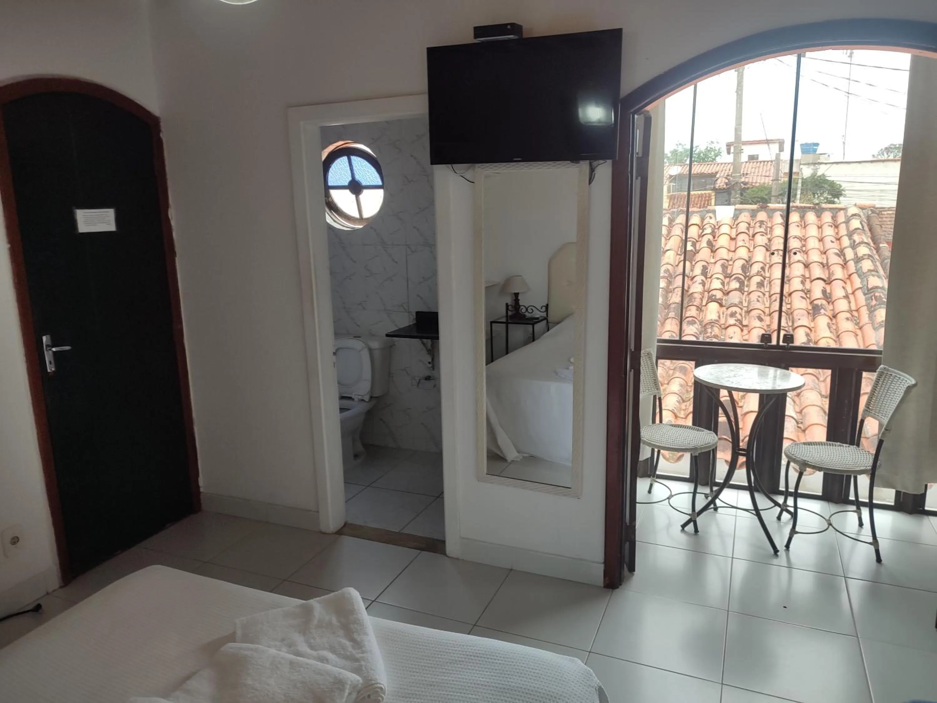 Bed in Pousada L'étage