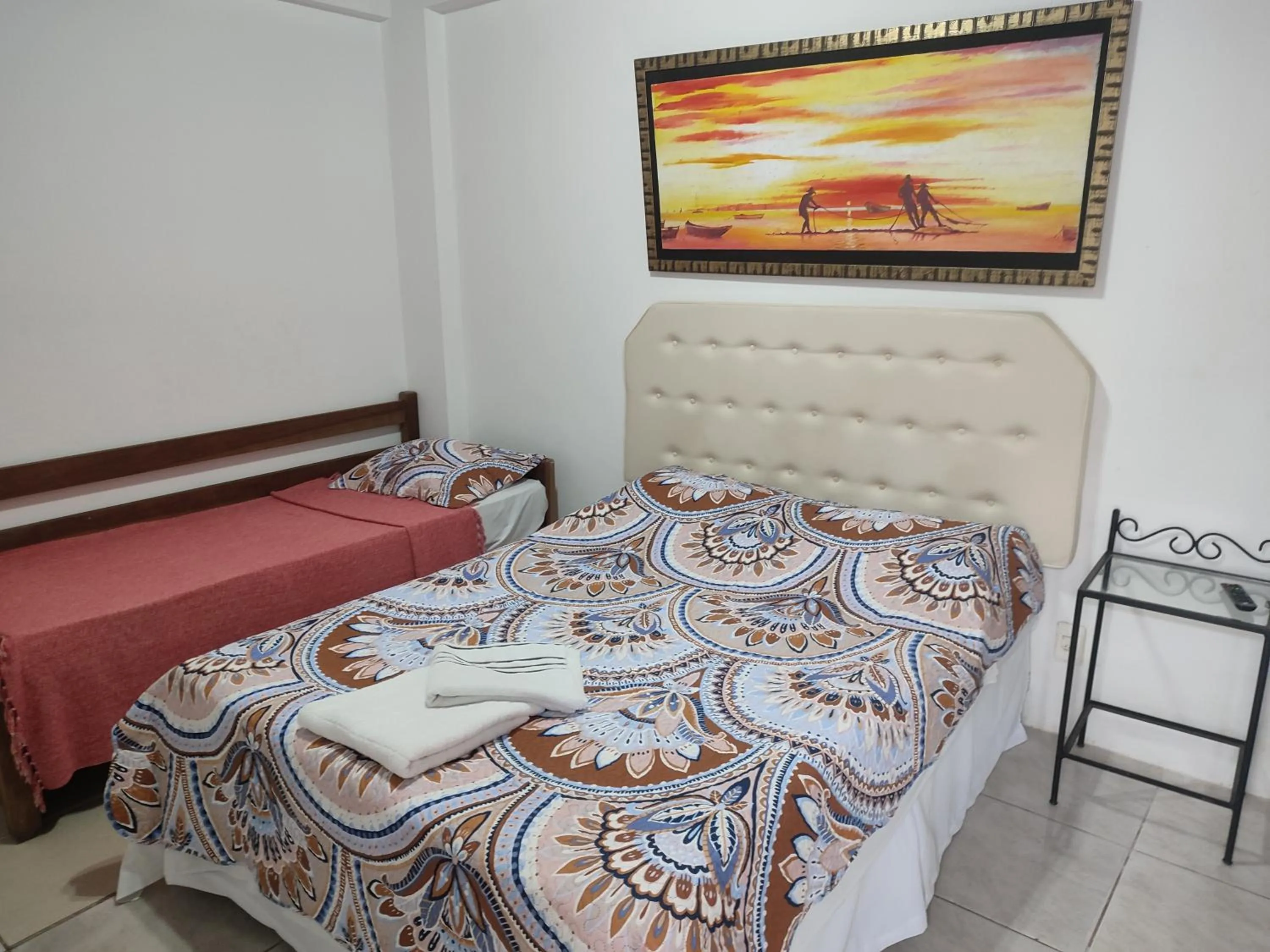 Bed in Pousada L'étage